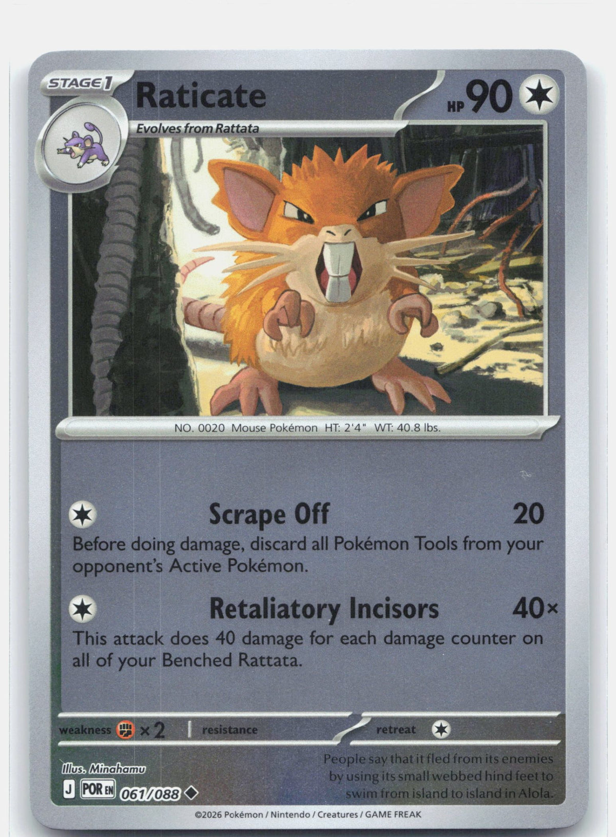 Raticate - 061/088