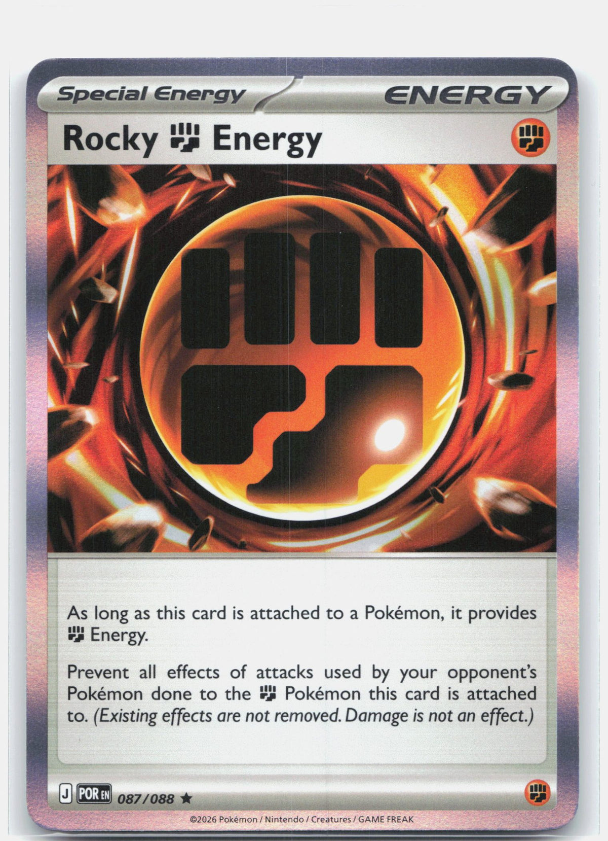 Rocky Fighting Energy 087 - ME03: Perfect Order - Holofoil