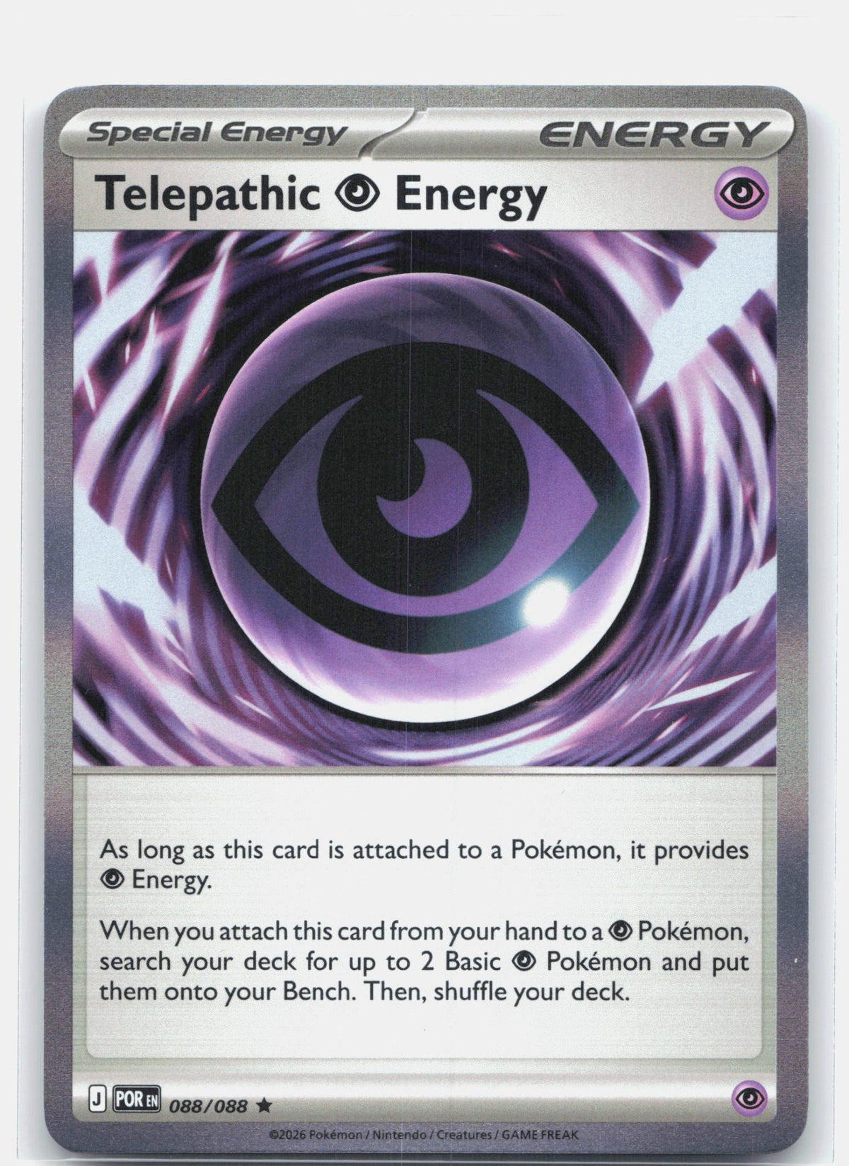Telepathic Psychic Energy 088 - ME03: Perfect Order - Holofoil