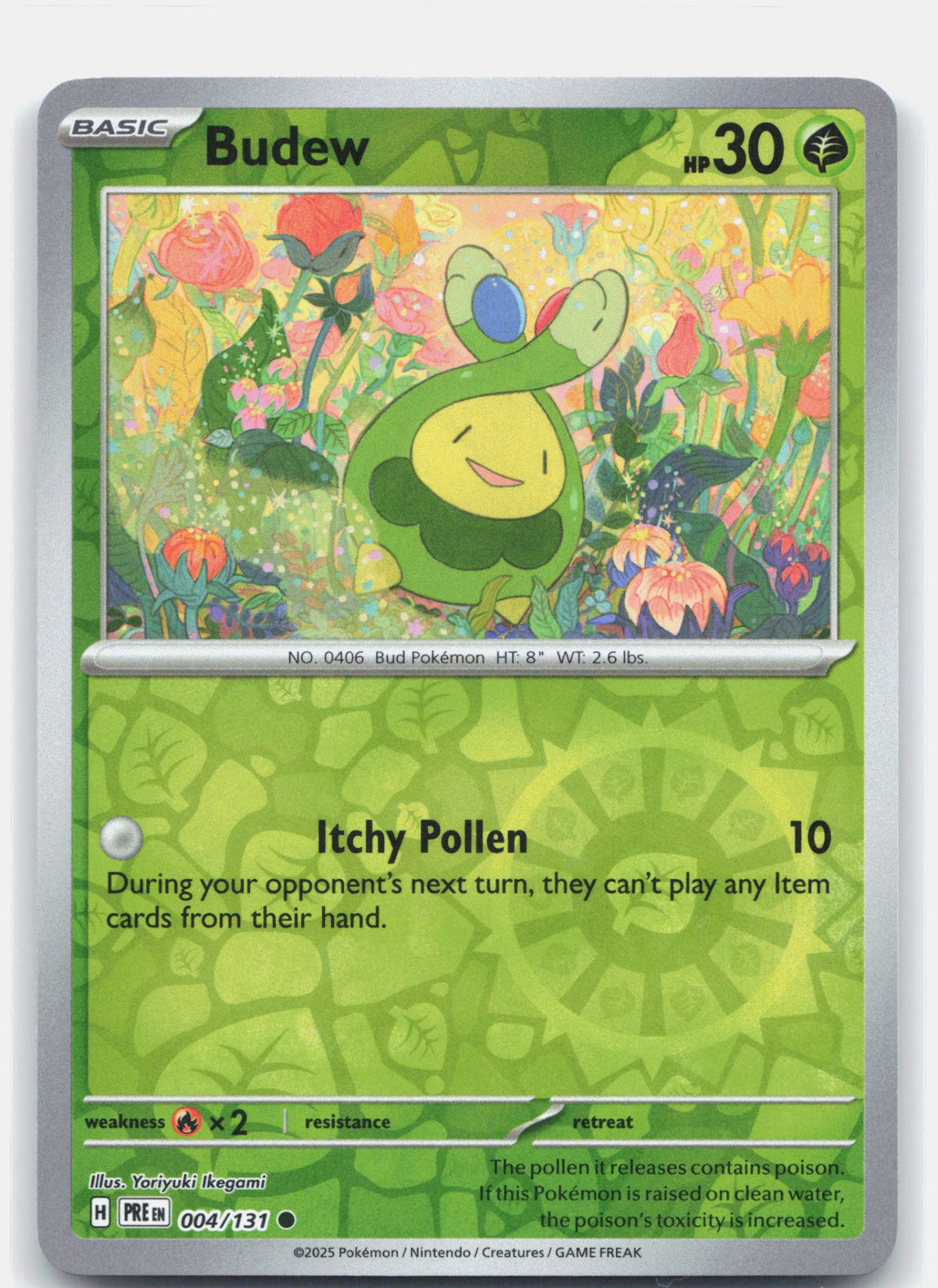 Budew 004 - SV: Prismatic Evolutions - Reverse Holofoil