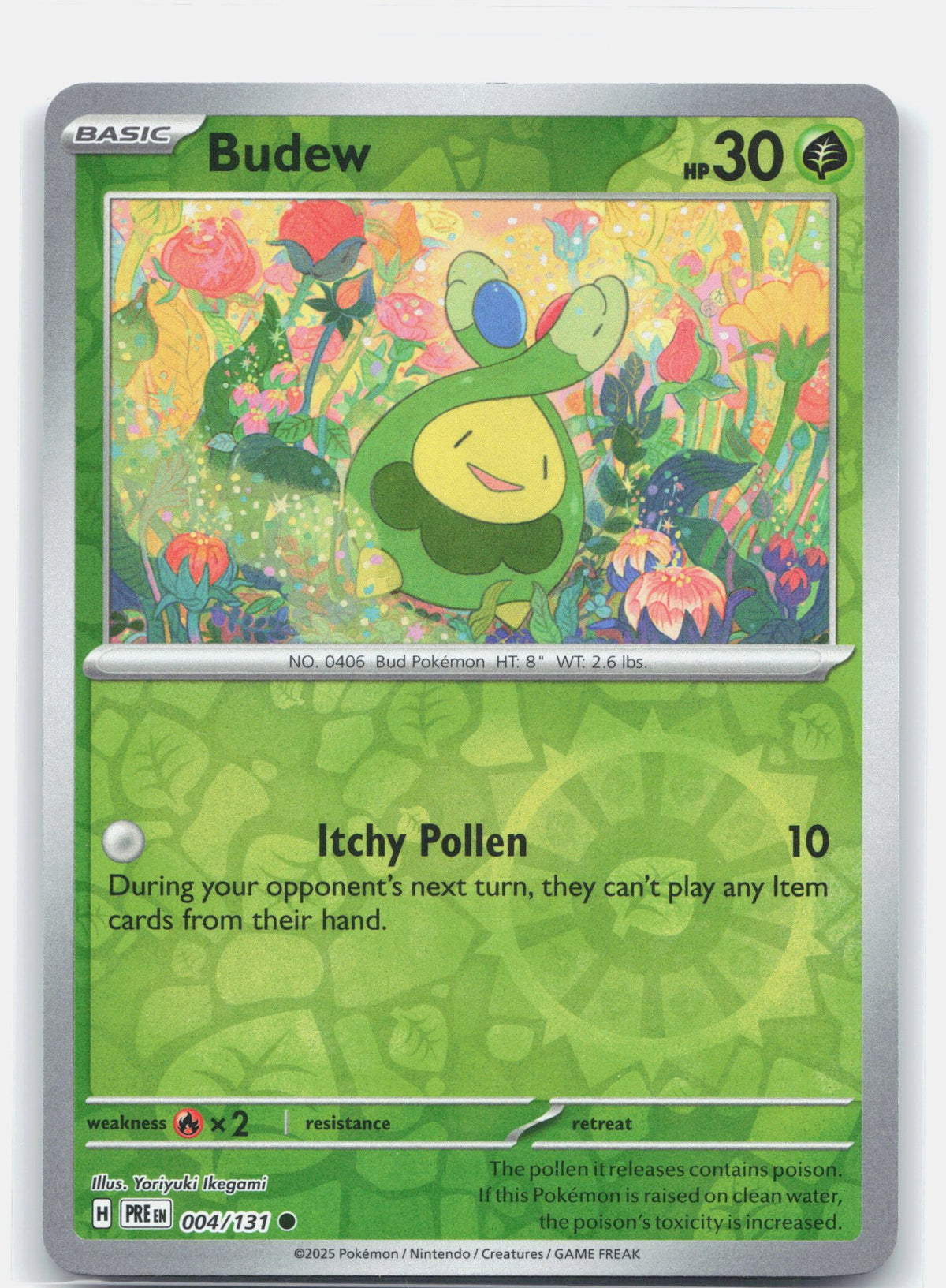 Budew 004 - SV: Prismatic Evolutions - Reverse Holofoil