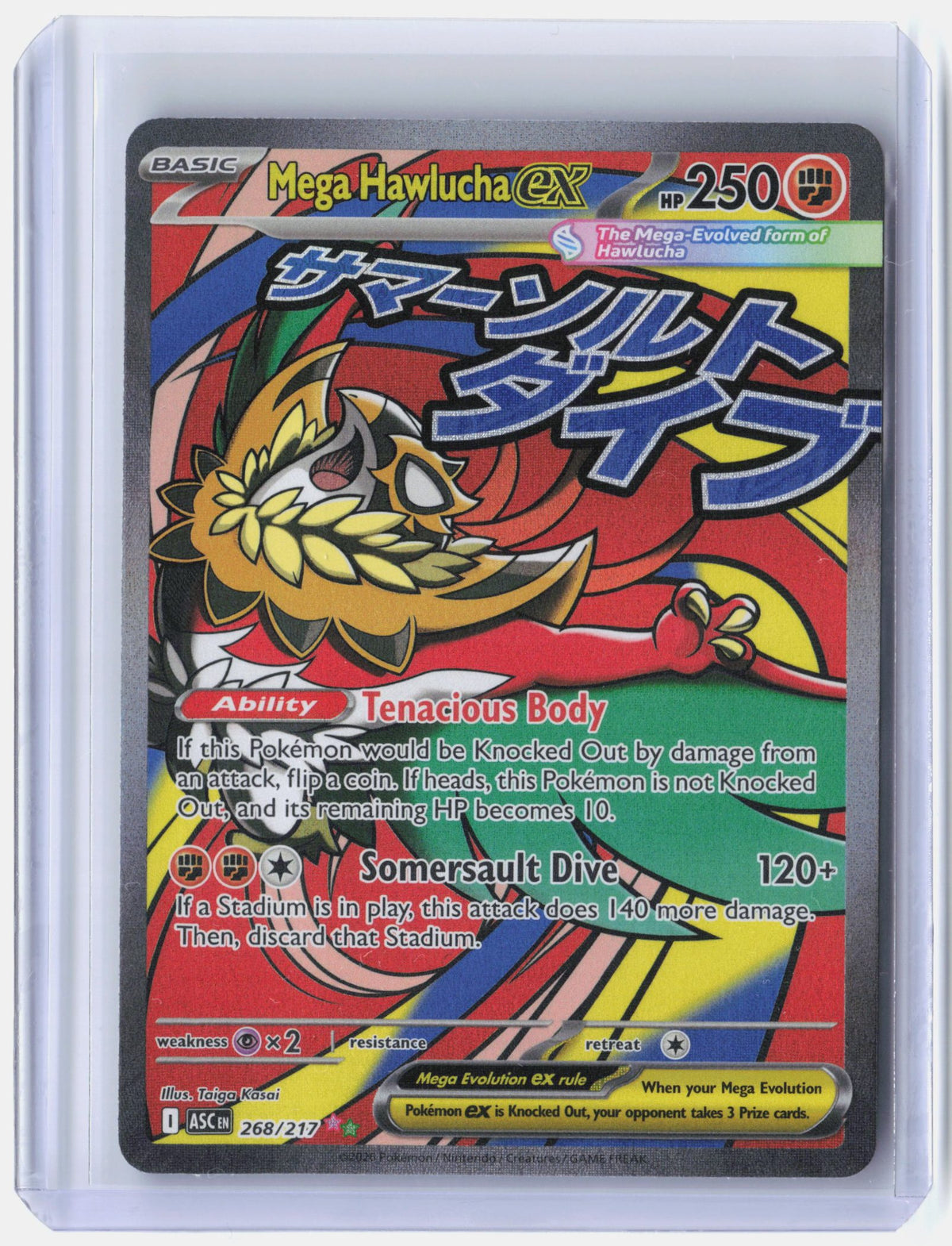 Mega Hawlucha ex - 268/217