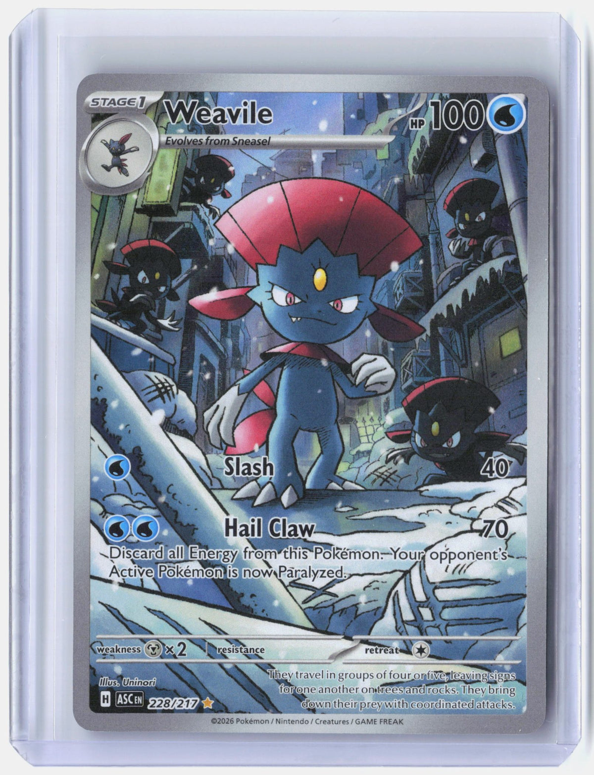 Weavile - 228/217