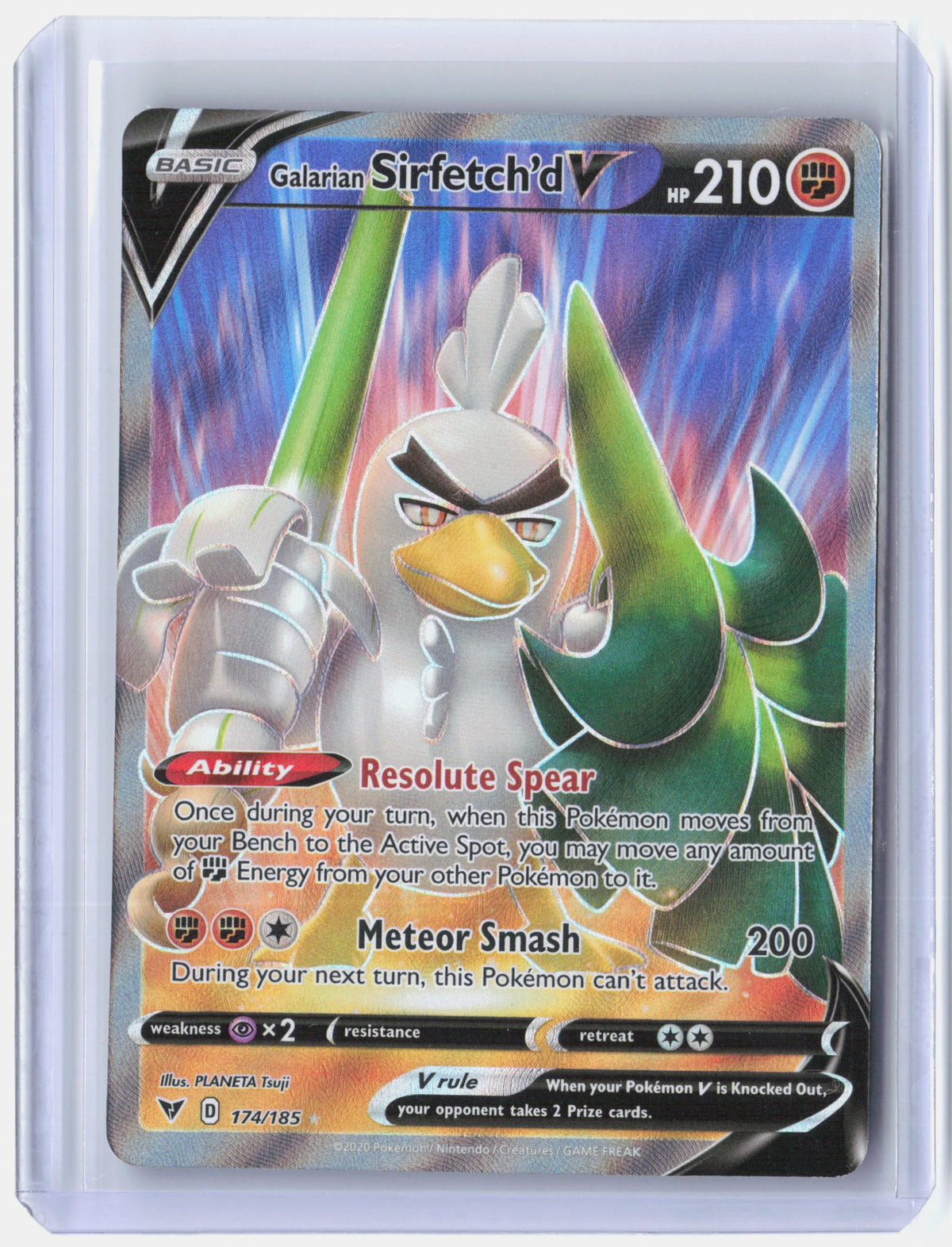 Galarian Sirfetch'd V (Full Art)