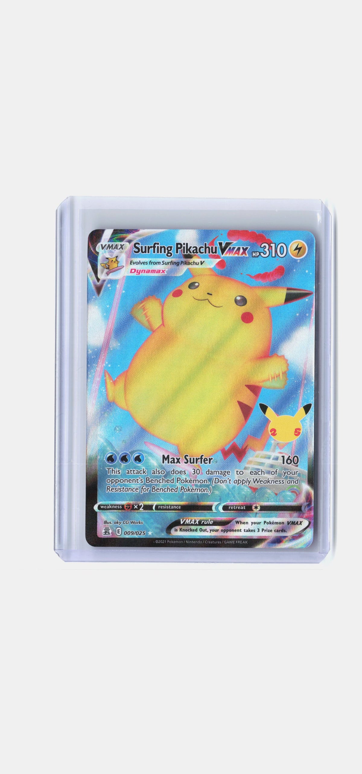 Surfing Pikachu VMAX