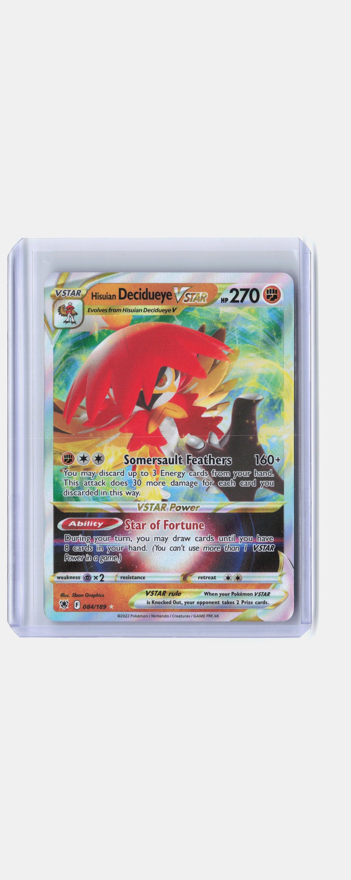 Hisuian Decidueye VSTAR