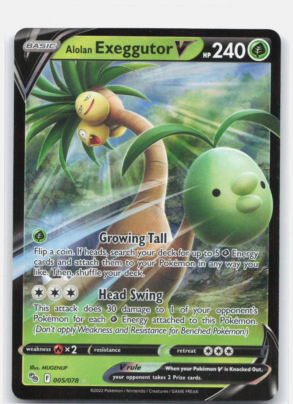 Alolan Exeggutor V