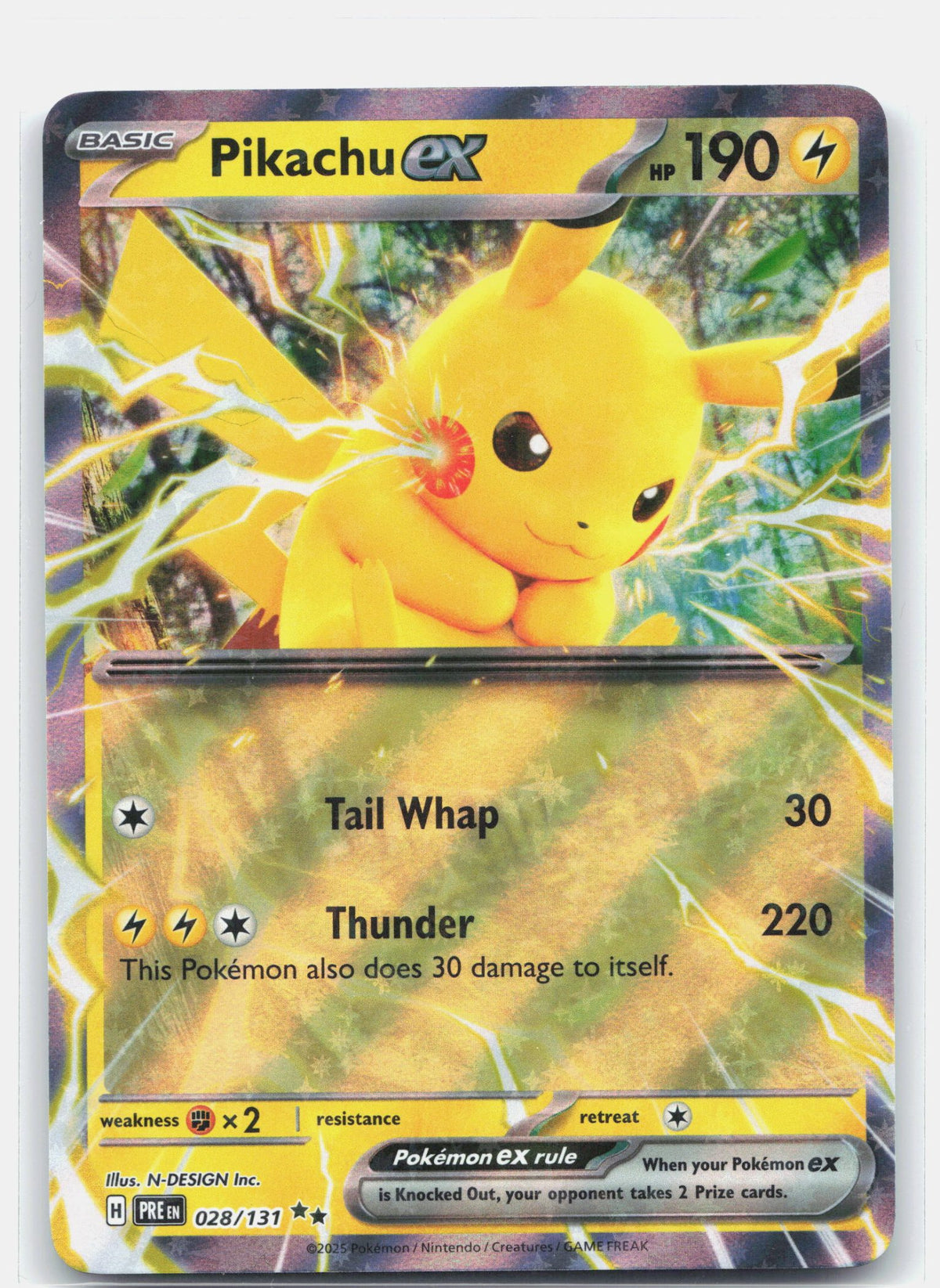 Pikachu ex - 028/131