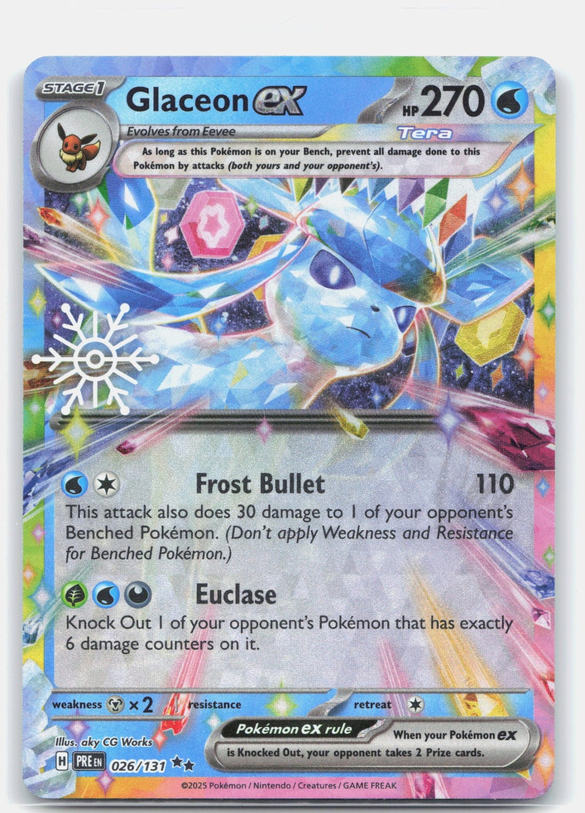 Glaceon ex - 026/131