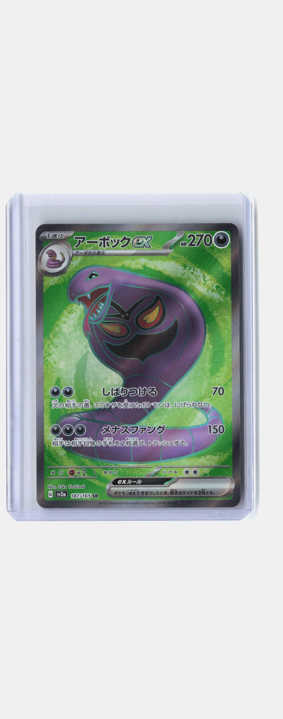 Arbok ex - 187/165