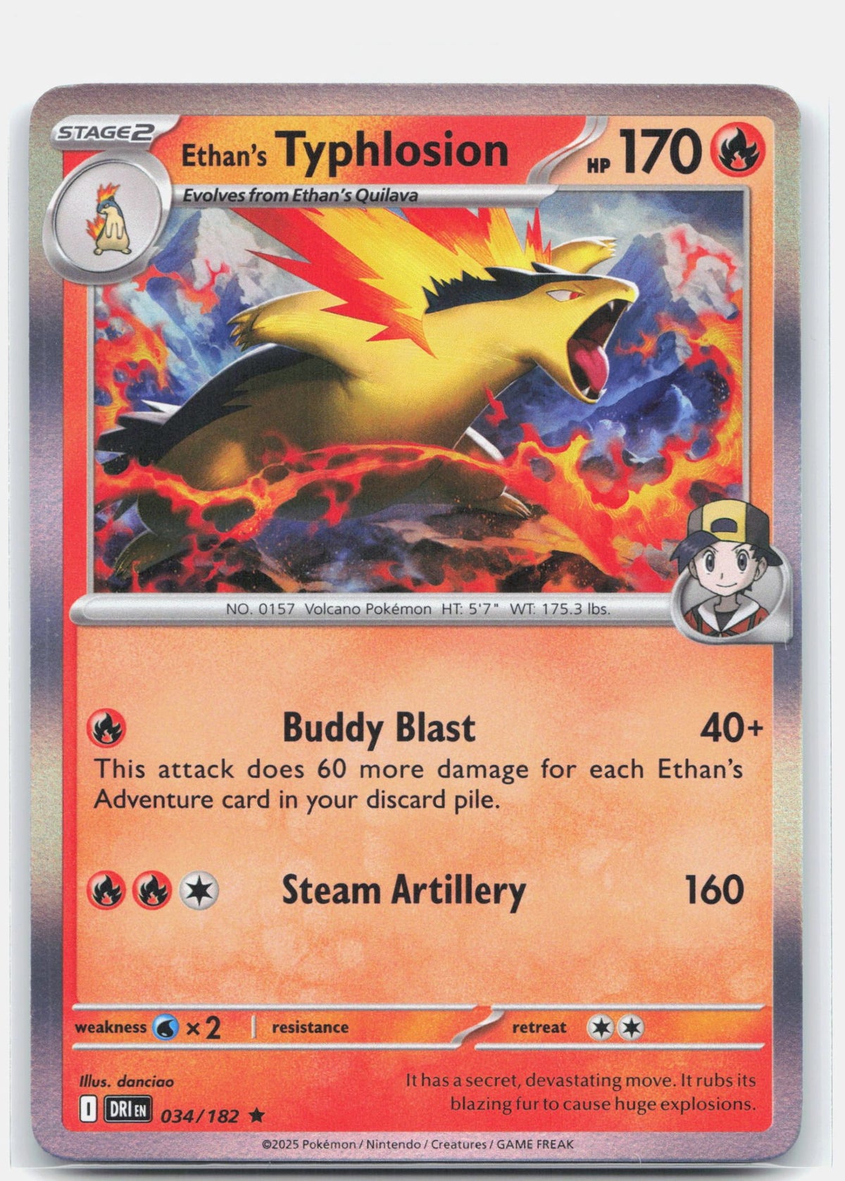 Ethan's Typhlosion