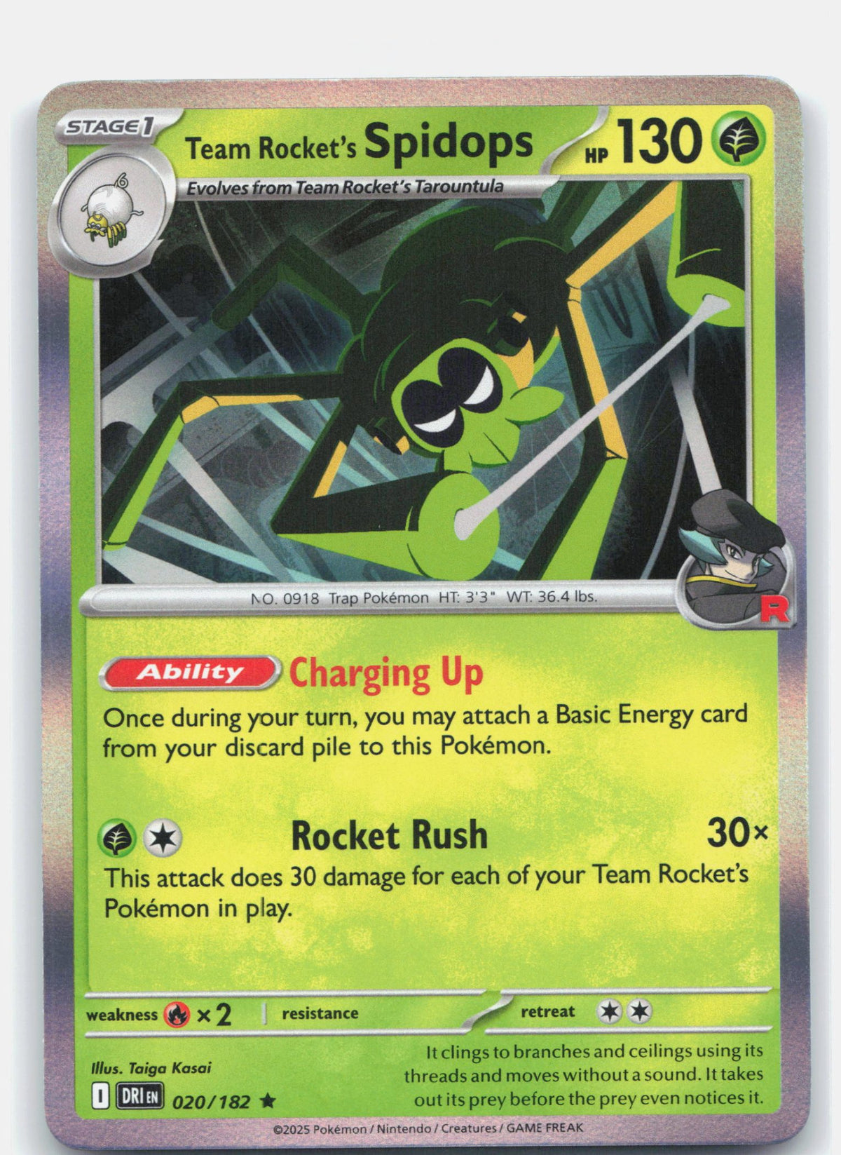 Team Rocket's Spidops - 020/182