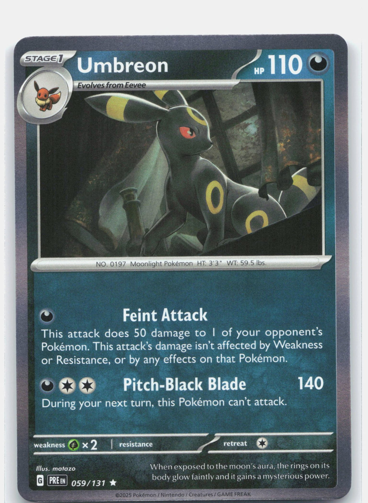 Umbreon 059 - SV: Prismatic Evolutions - Holofoil
