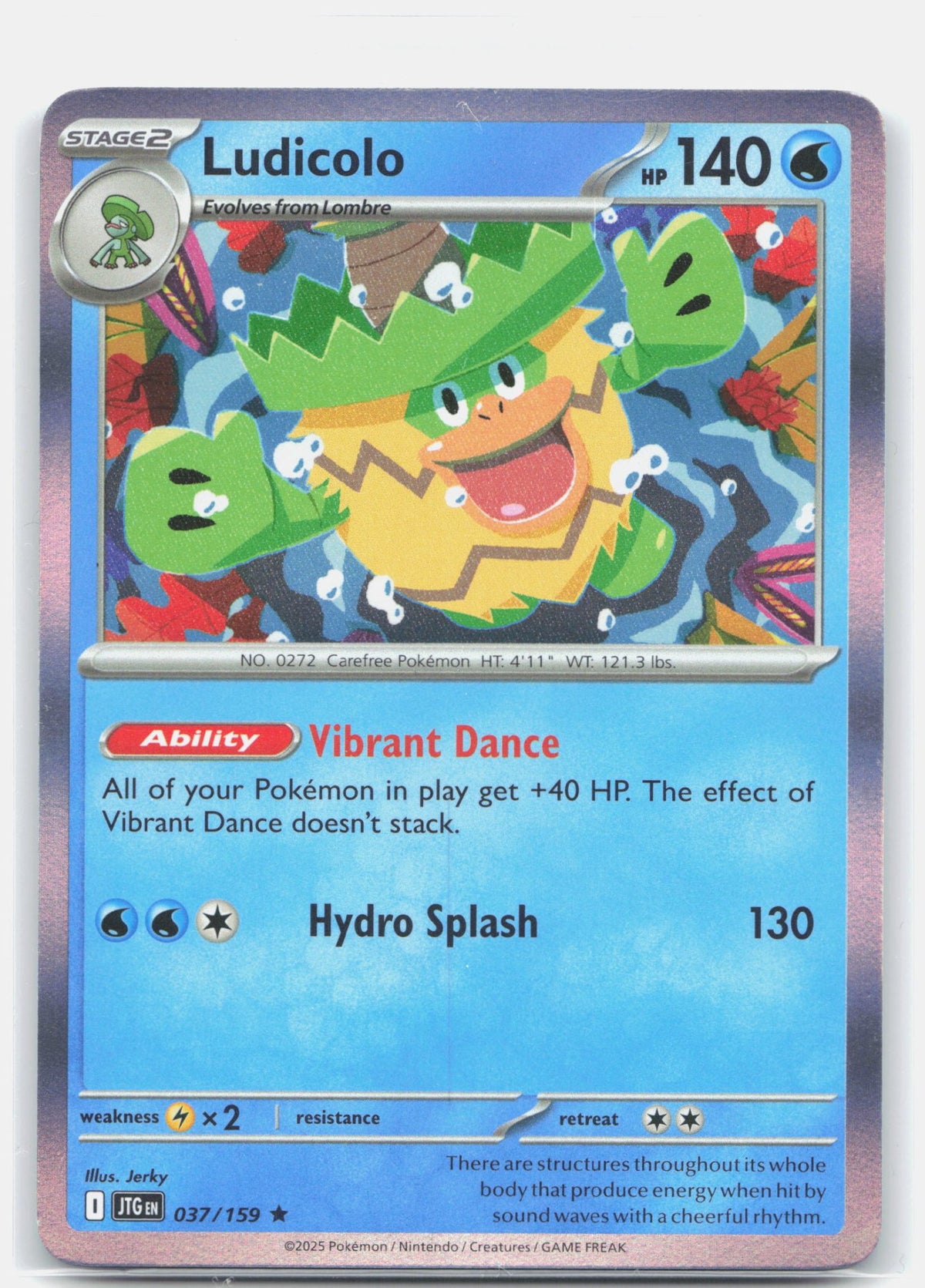Ludicolo 037 - SV09: Journey Together - Holofoil