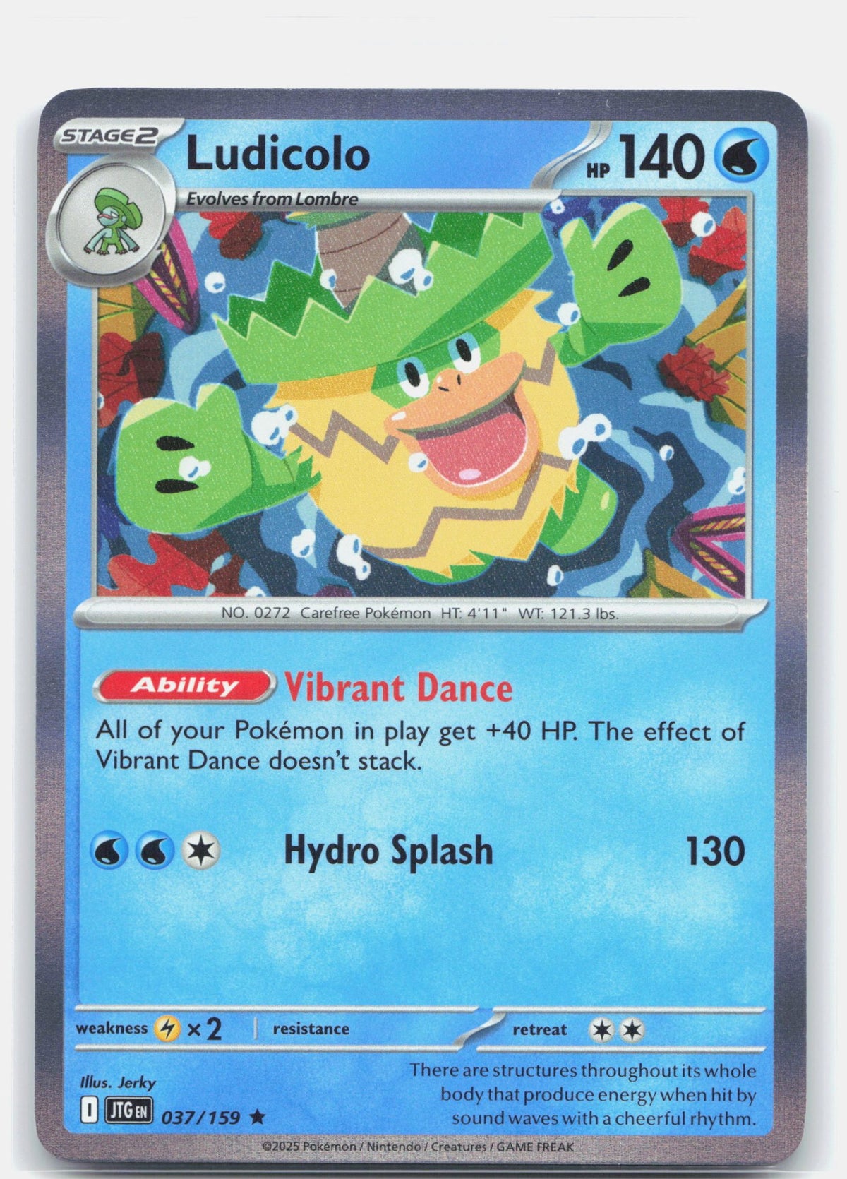 Ludicolo 037 - SV09: Journey Together - Holofoil