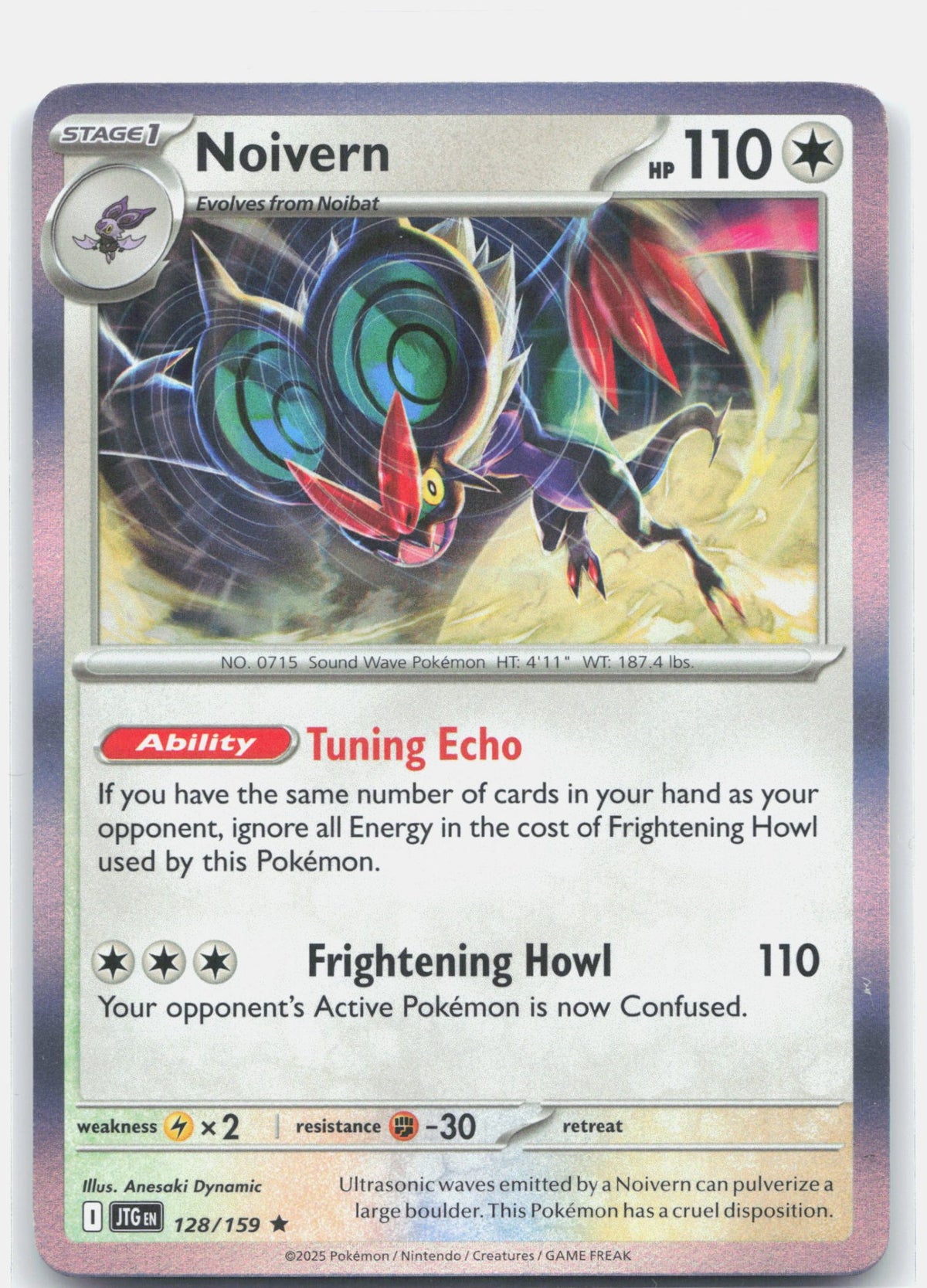 Noivern 128 (Holofoil) - SV09: Journey Together