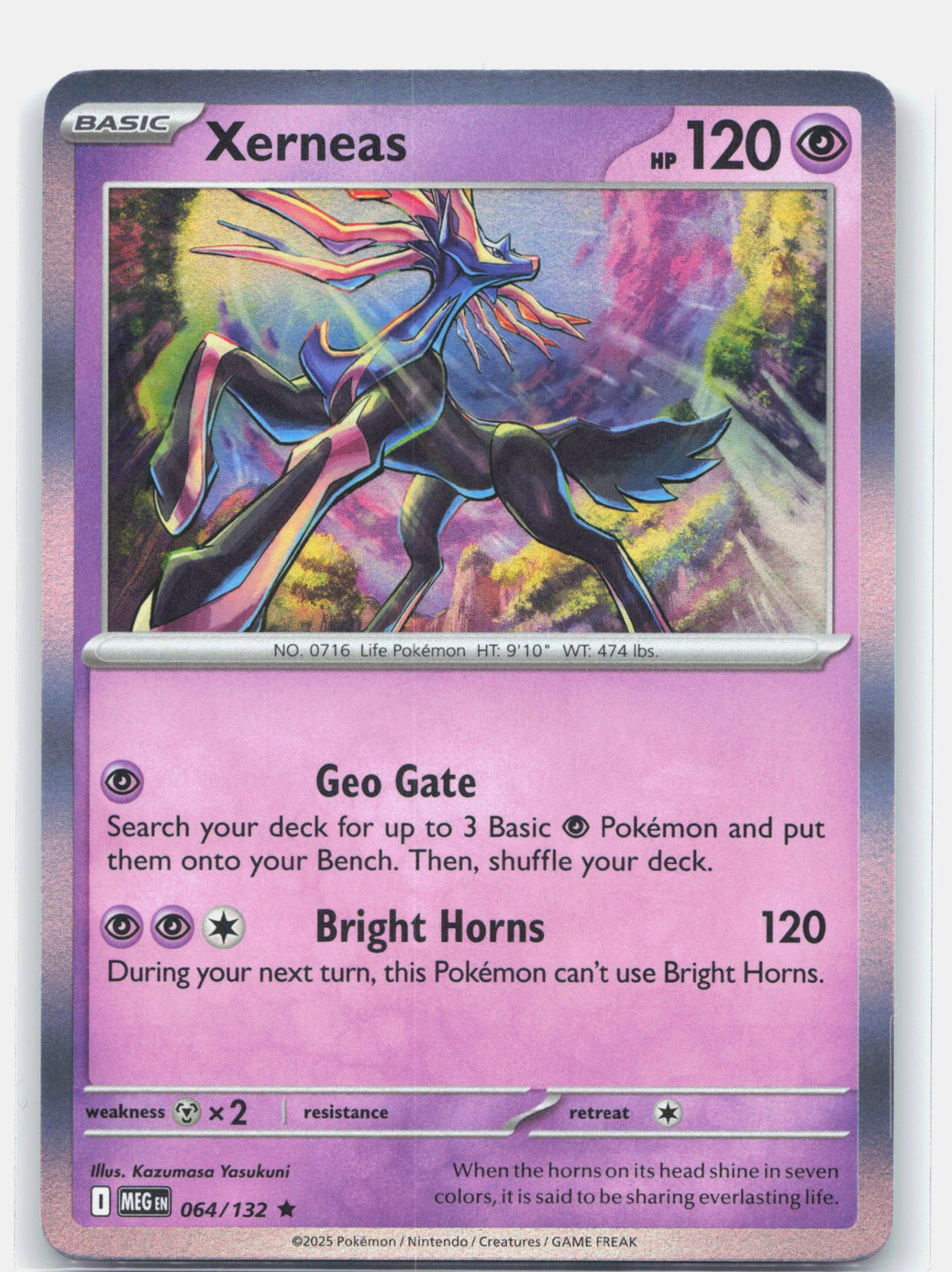 Xerneas 064 - ME01: Mega Evolution - Holofoil