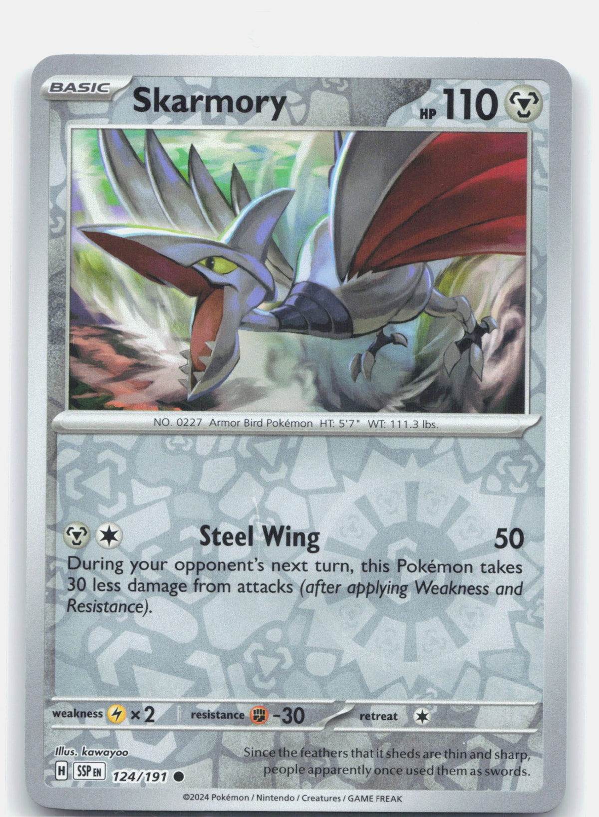 Skarmory - 124/191