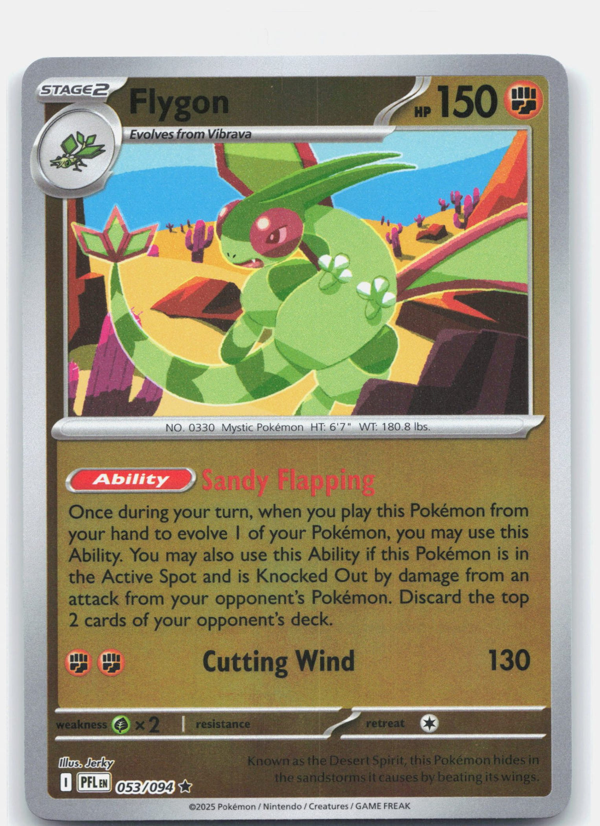 Flygon 053 - ME02: Phantasmal Flames - Reverse Holofoil