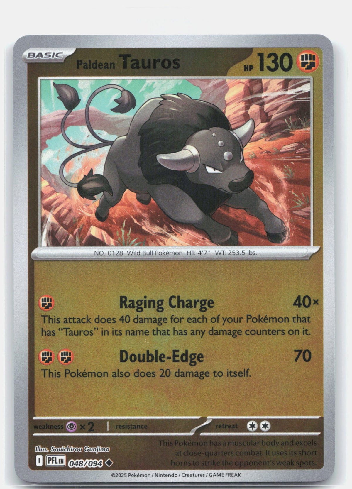 Paldean Tauros