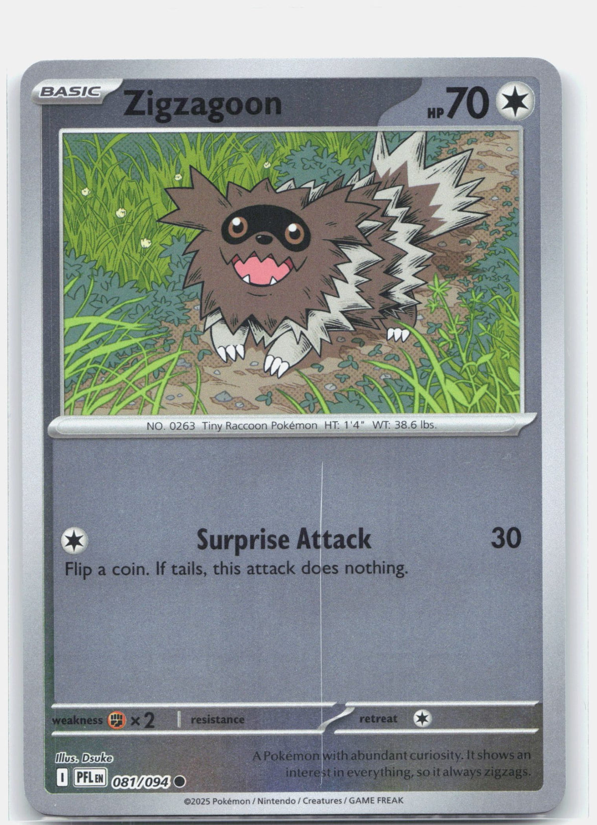 Zigzagoon | Near Mint