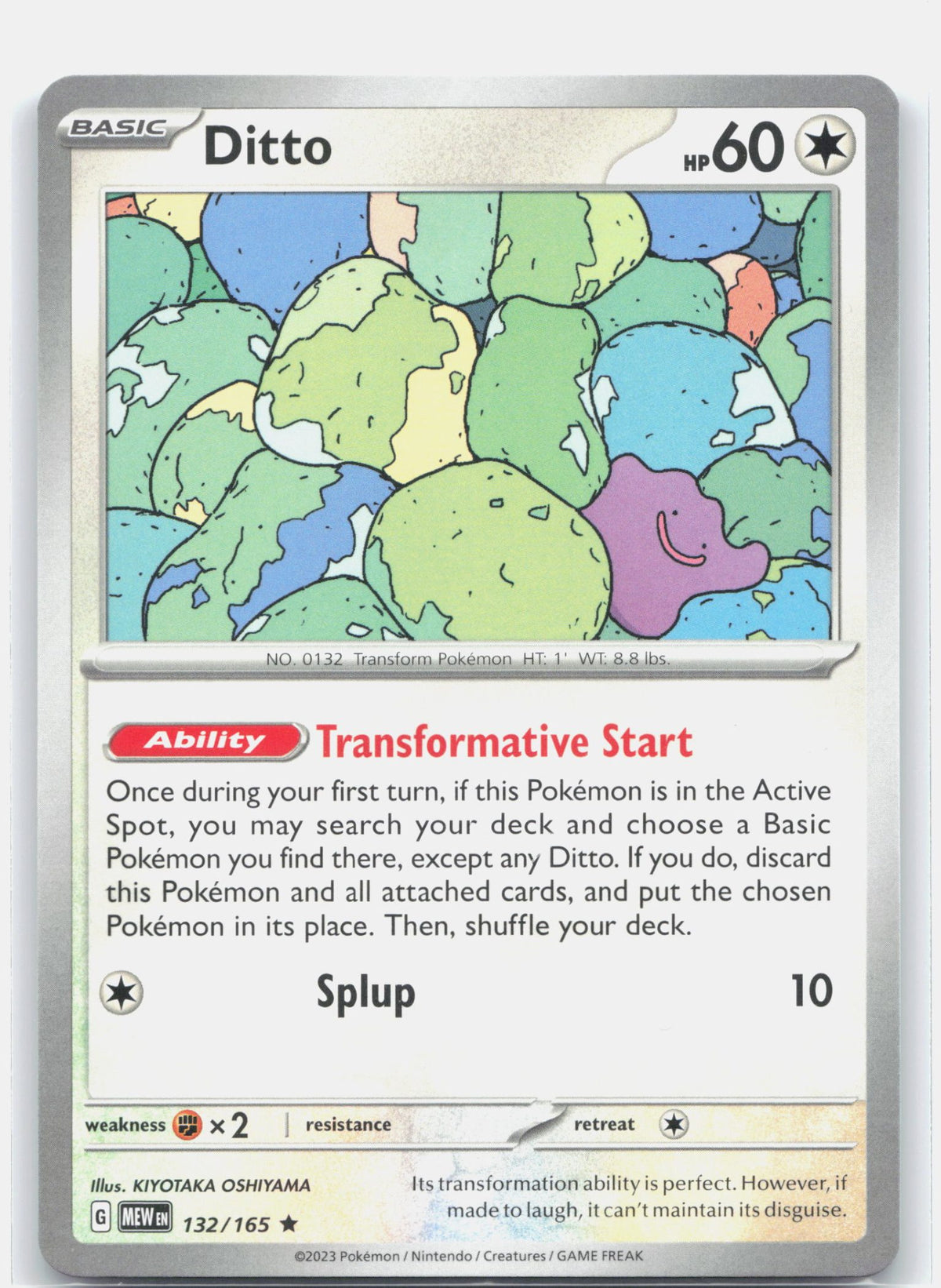 Ditto - 132/165 | Near Mint