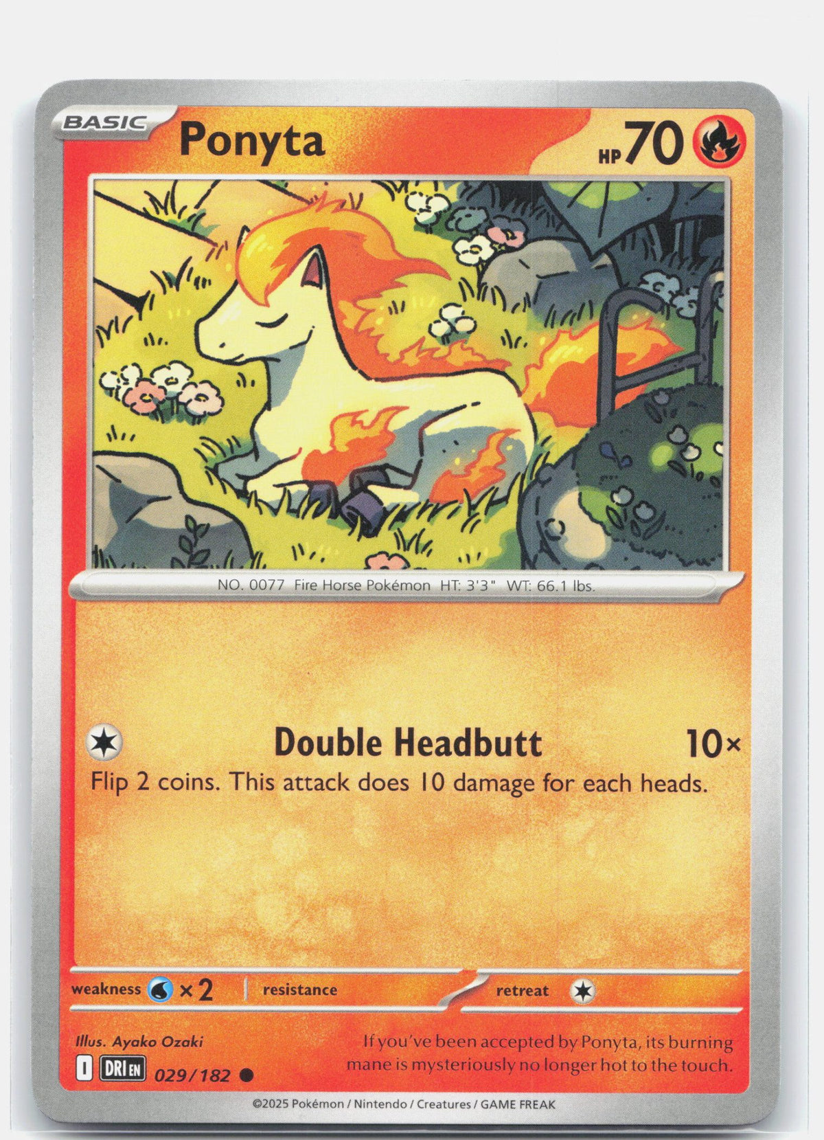 Ponyta 029 - SV10: Destined Rivals