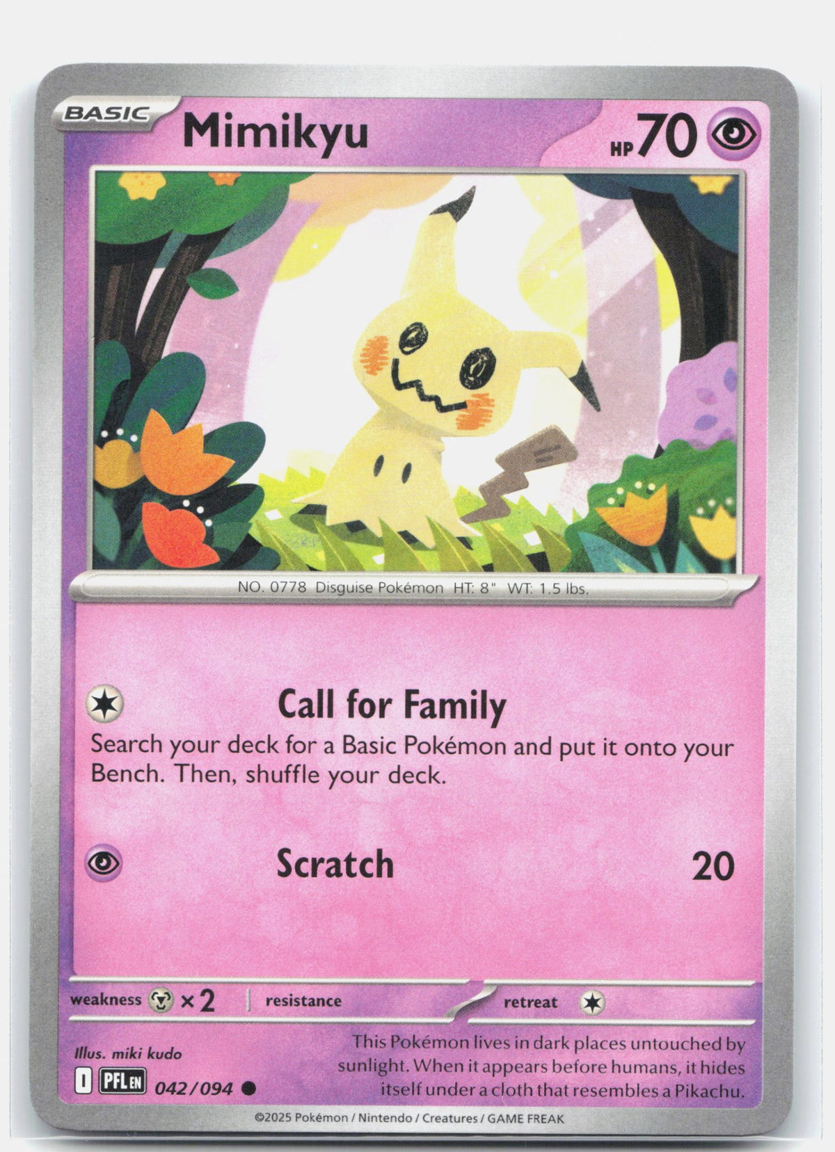 Mimikyu 042 - ME02: Phantasmal Flames