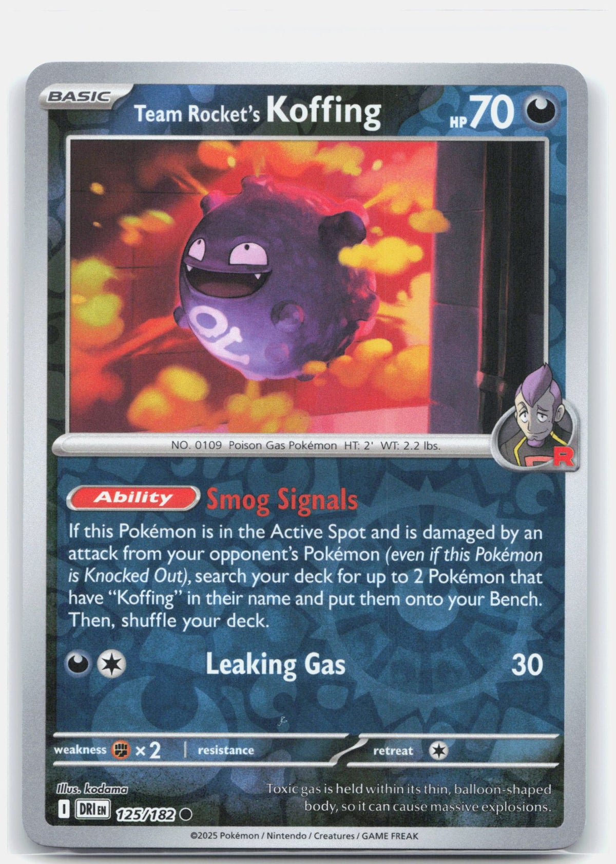 Team Rocket's Koffing