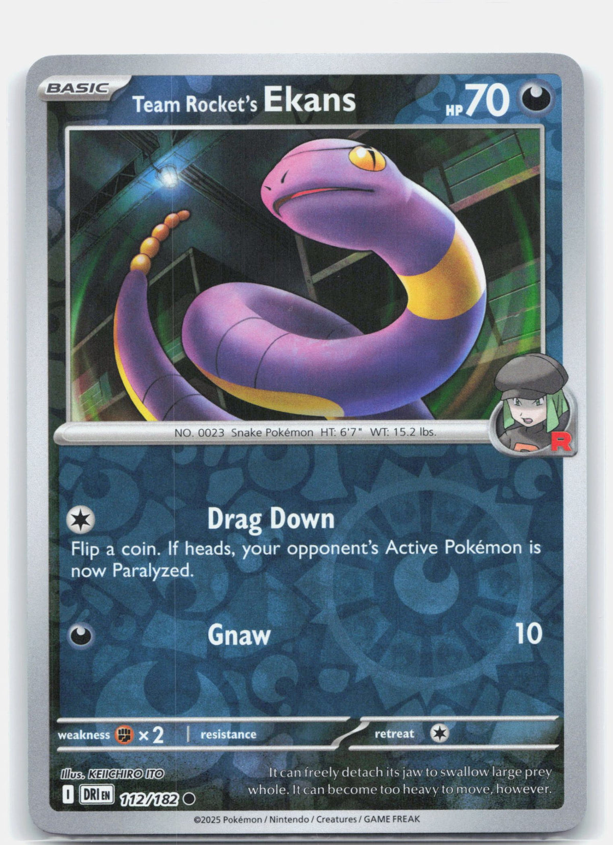 Team Rocket's Ekans