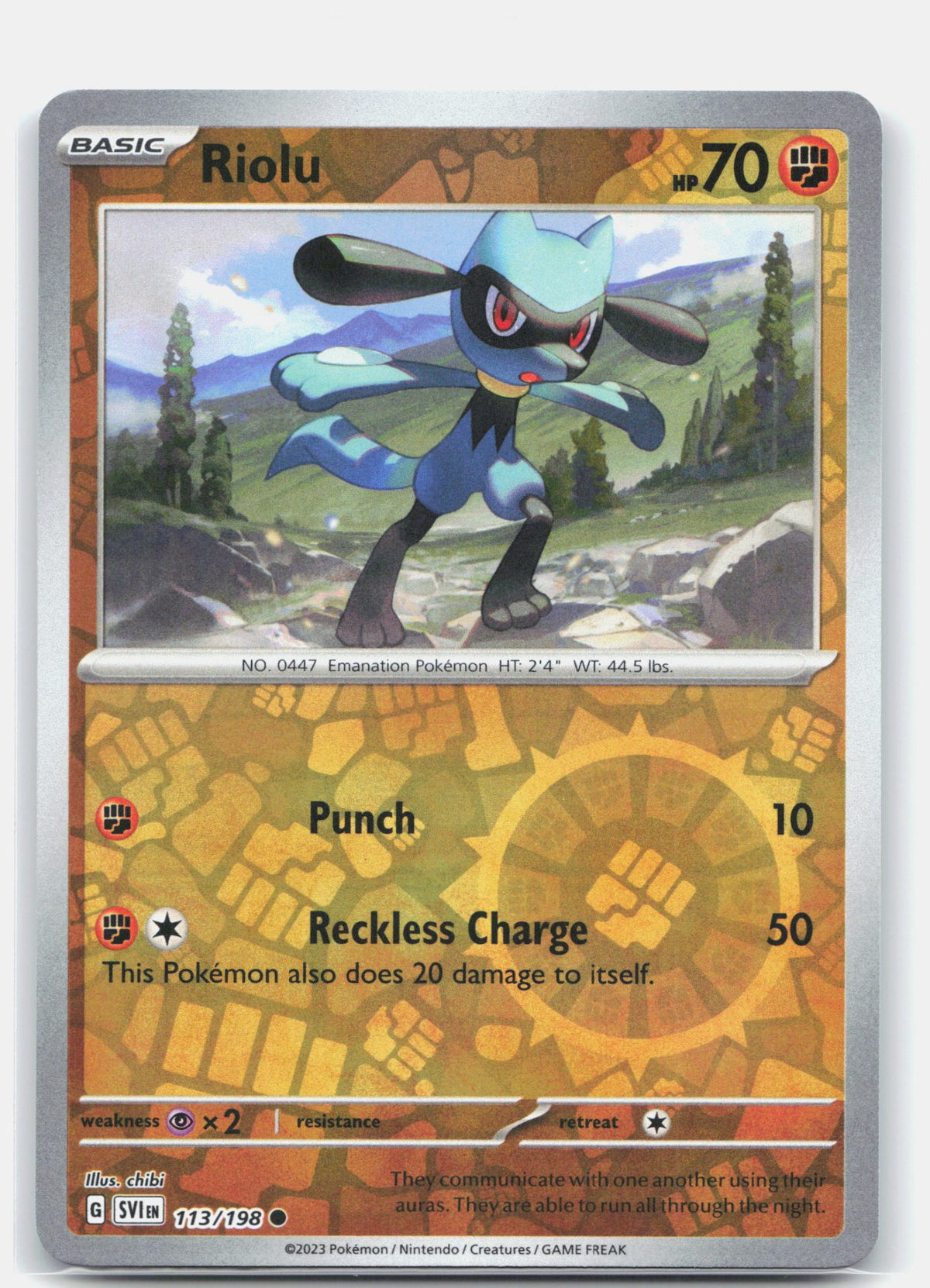 Riolu - 113/198 | Near Mint