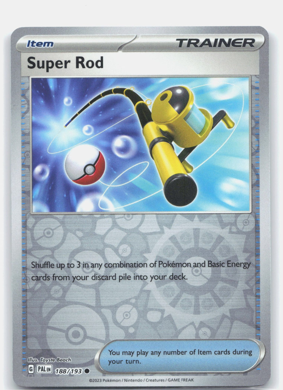 Super Rod - 188/193 | Near Mint