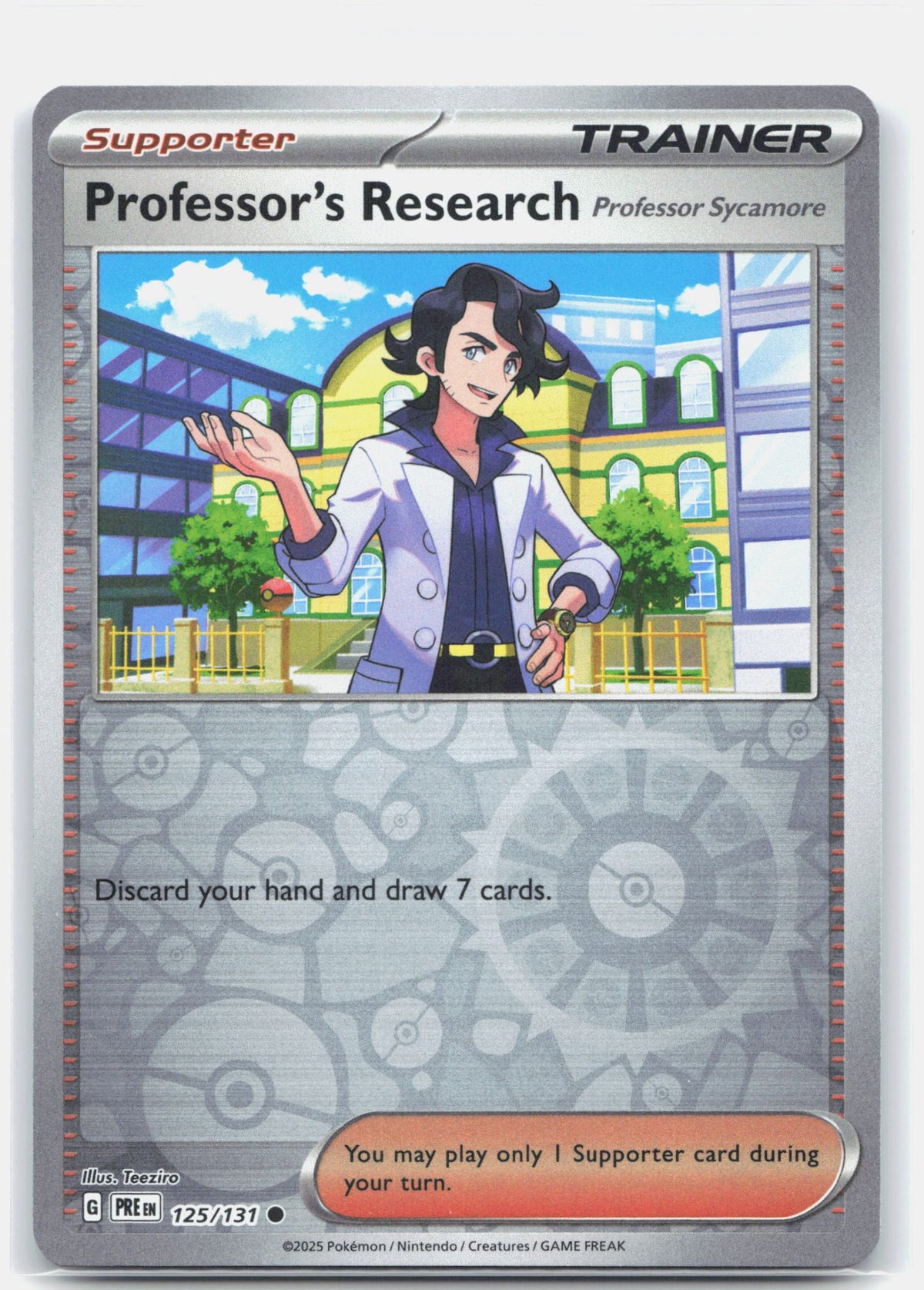 Professor's Research [Professor Sycamore] | Near Mint