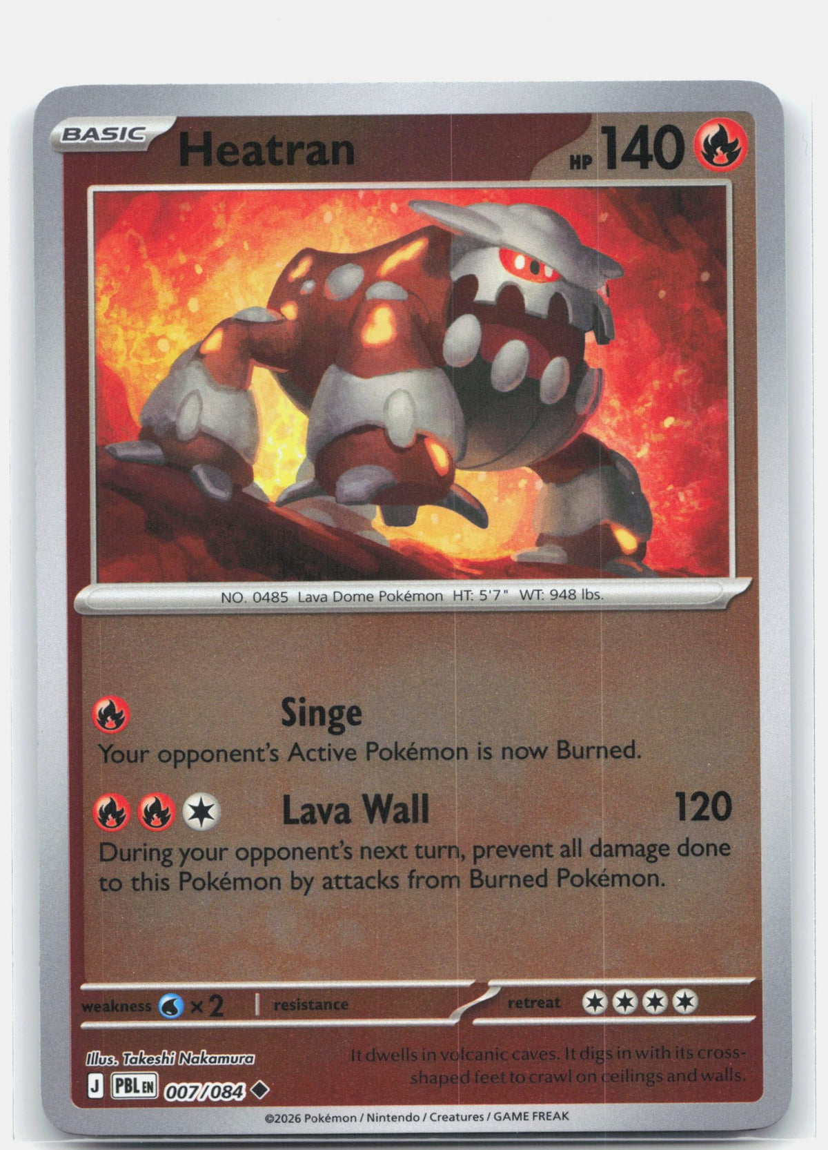 Heatran | Near Mint
