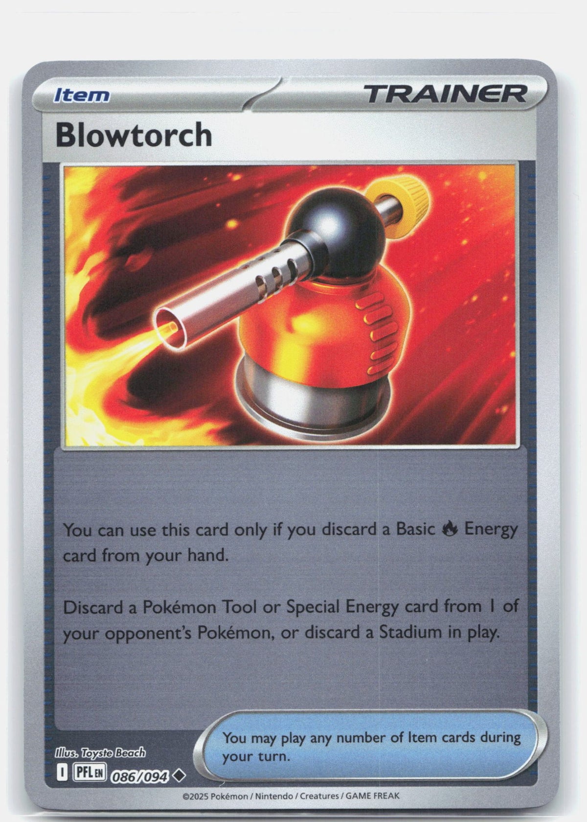 Blowtorch - 086/094 | Near Mint