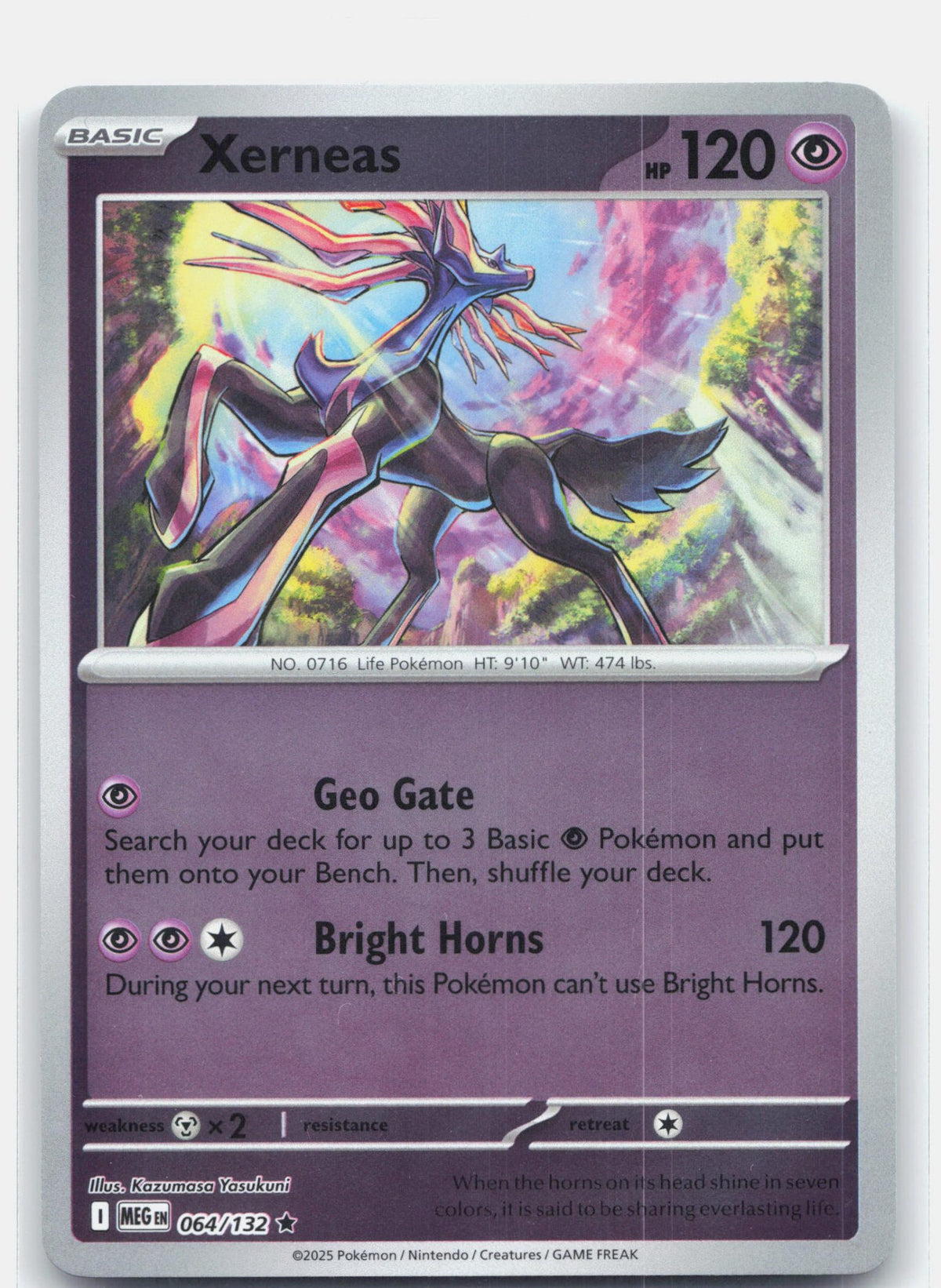 Xerneas 064 - ME01: Mega Evolution - Reverse Holofoil