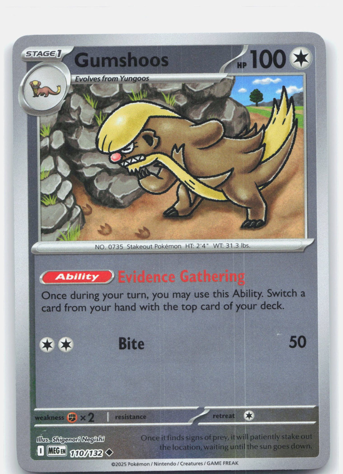 Gumshoos - 110/132 | Near Mint