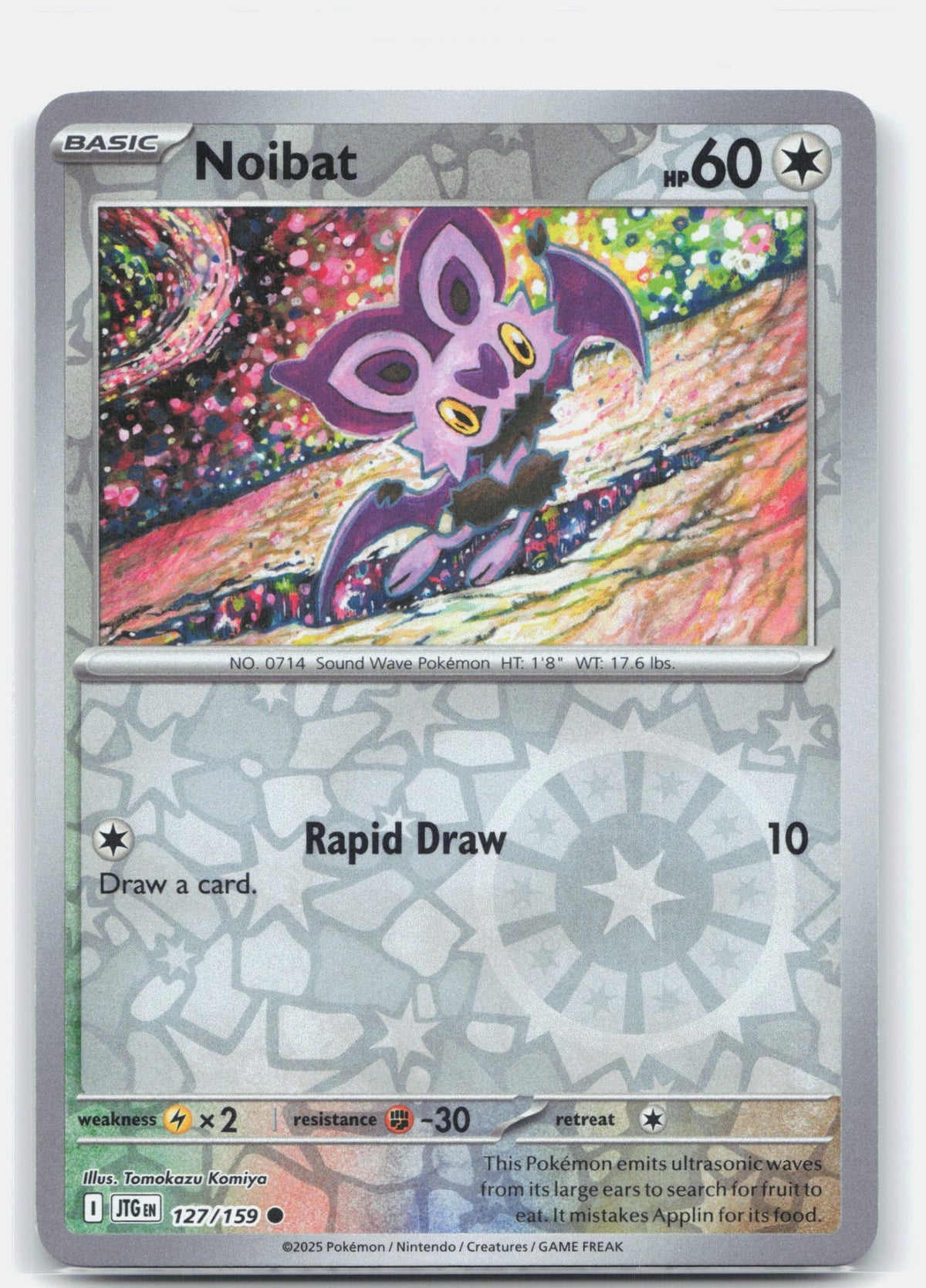 Noibat 127 - SV09: Journey Together - Reverse Holofoil