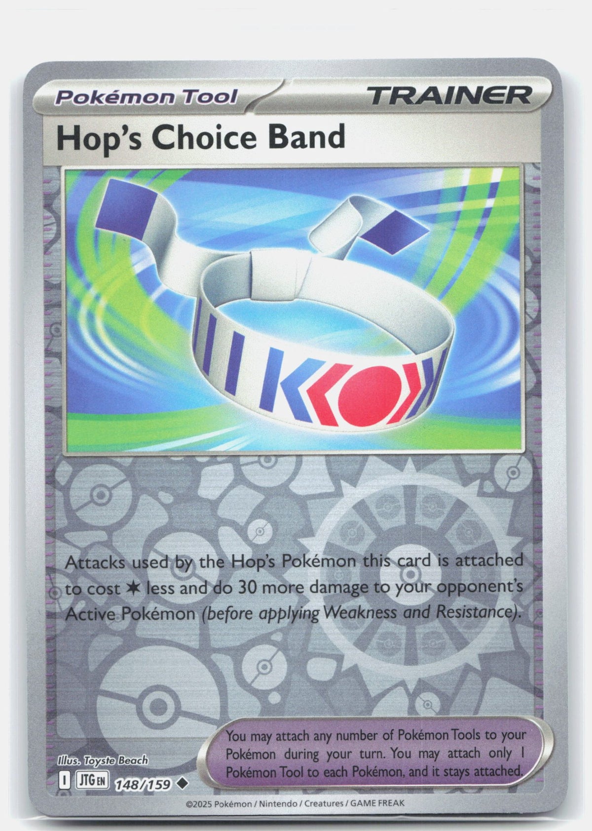 Hop's Choice Band 148 - SV09: Journey Together - Reverse Holofoil