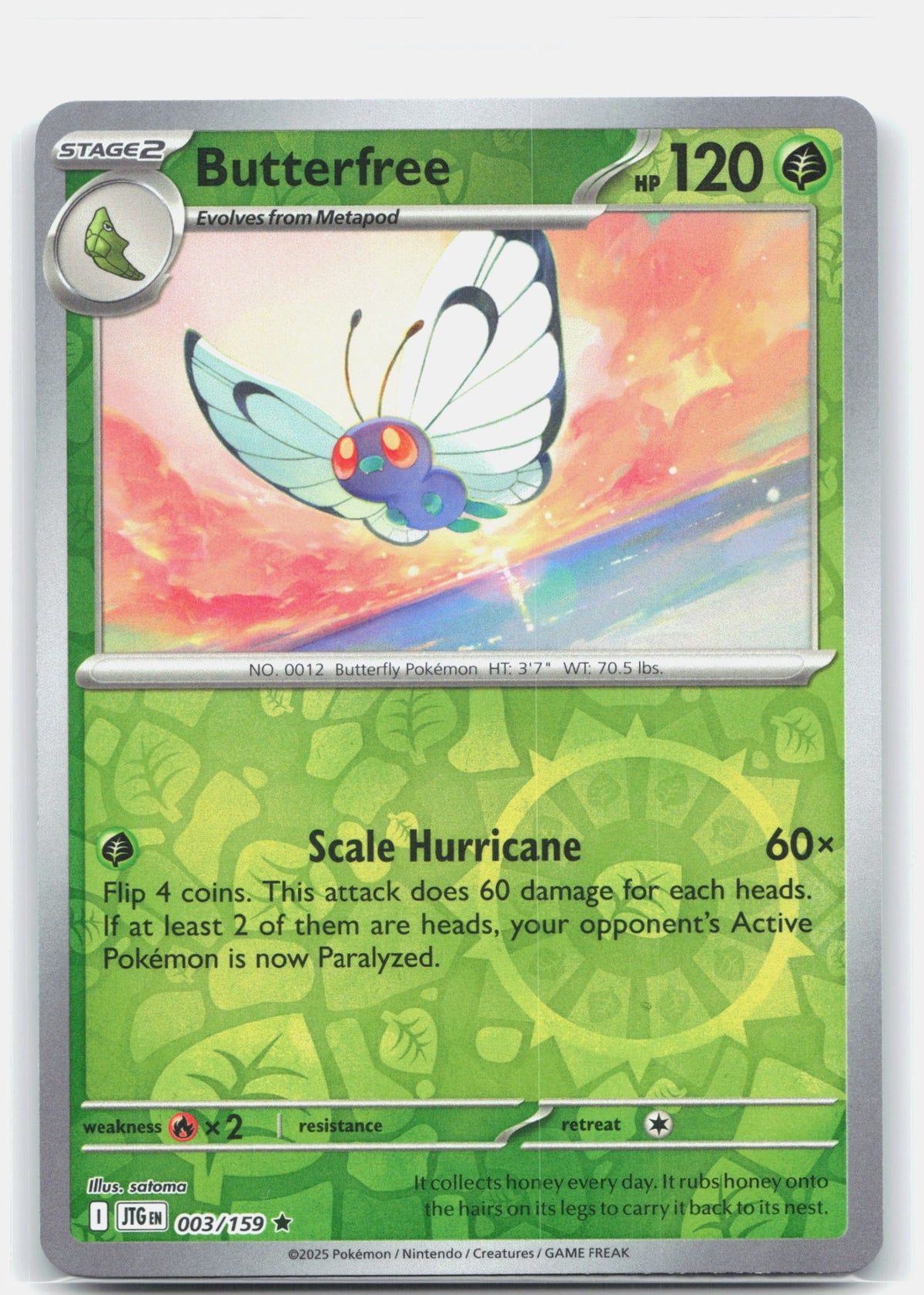 Butterfree 003 - SV09: Journey Together - Reverse Holofoil