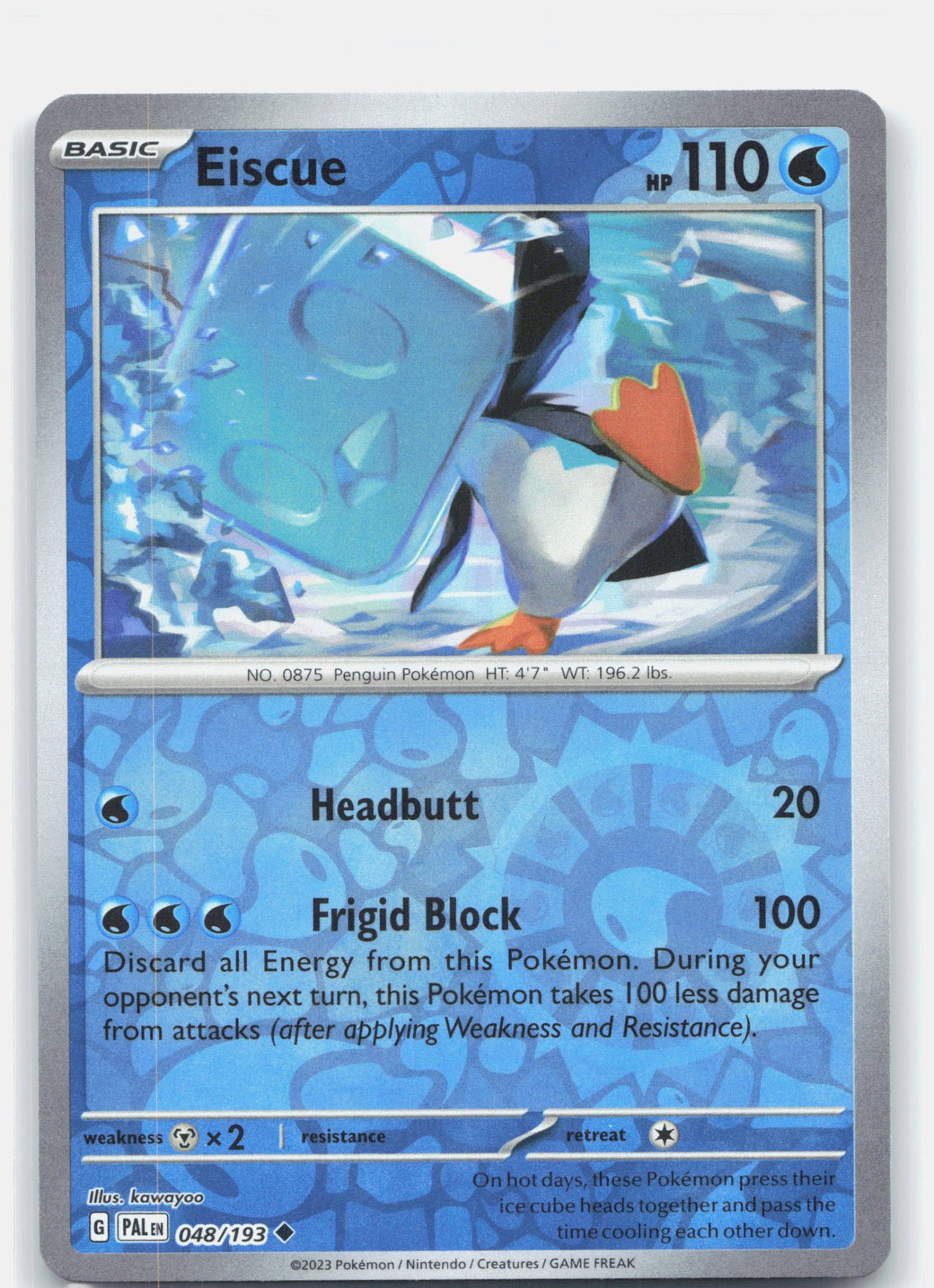 Eiscue - 048/193 | Near Mint
