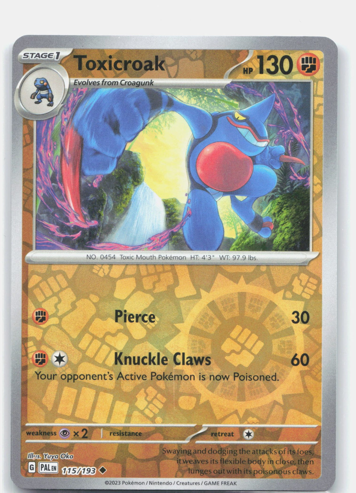 Toxicroak | Near Mint