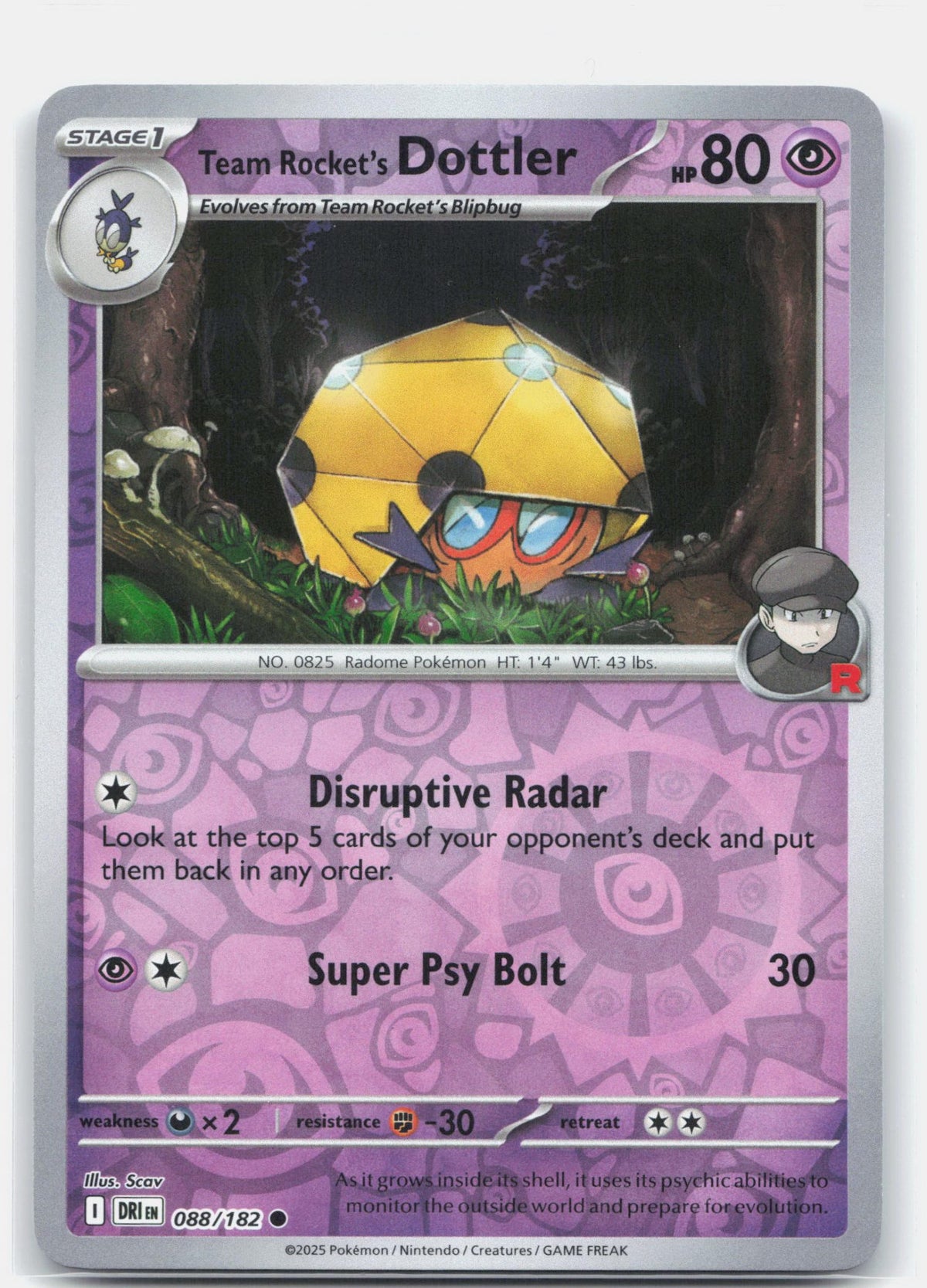 Team Rocket's Dottler | Near Mint