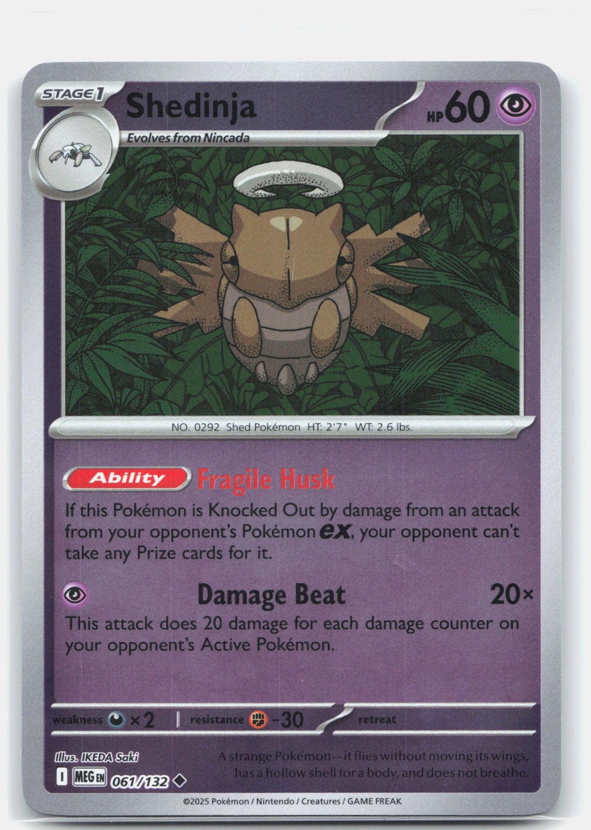 Shedinja - 061/132 | Near Mint