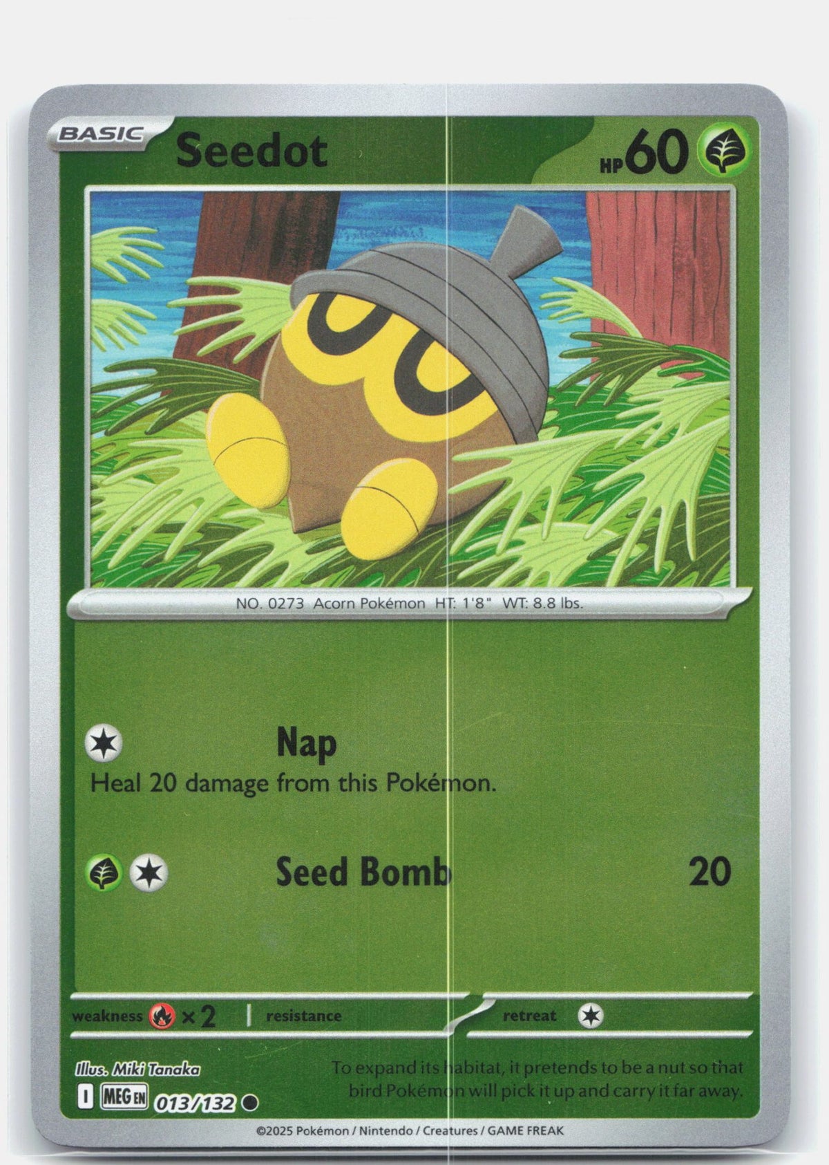 Seedot 013 - ME01: Mega Evolution - Reverse Holofoil