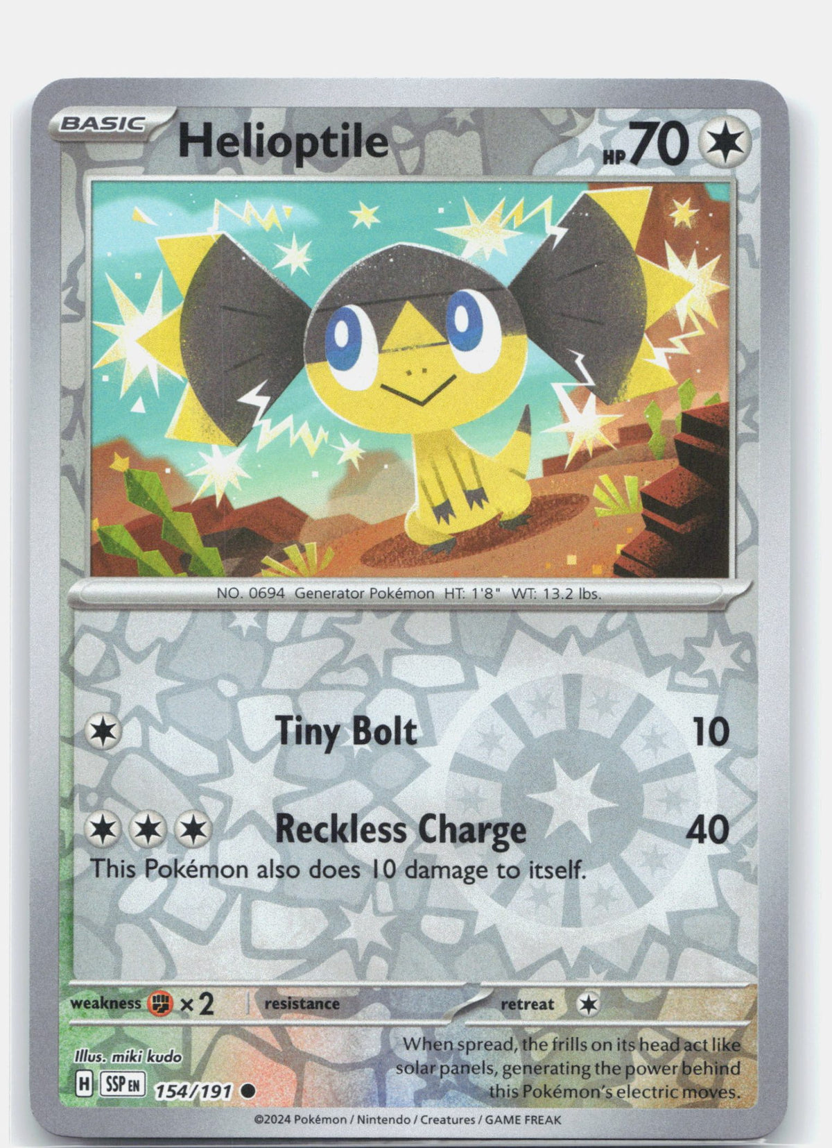 Helioptile | Near Mint