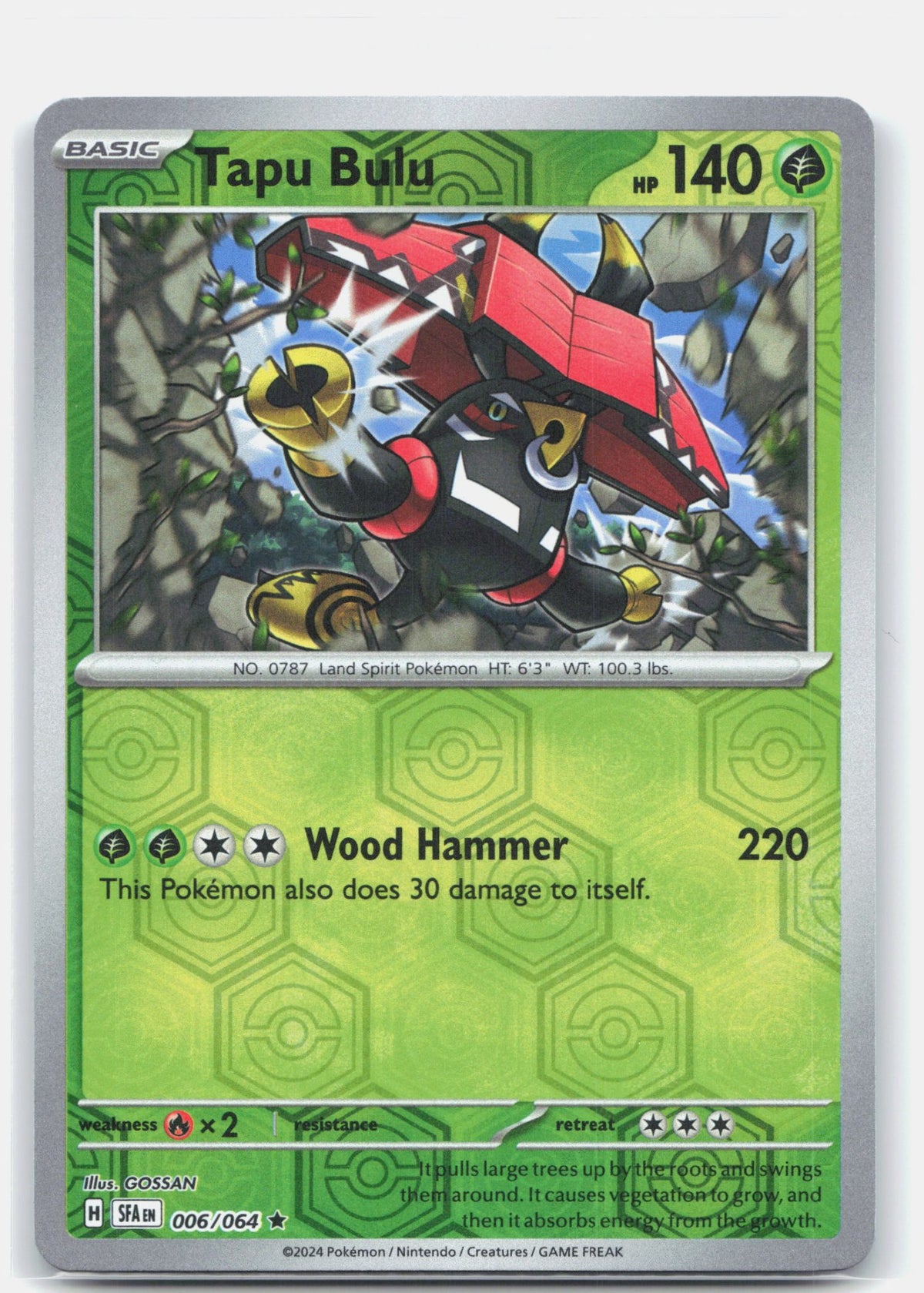 Tapu Bulu - 006/064 | Near Mint