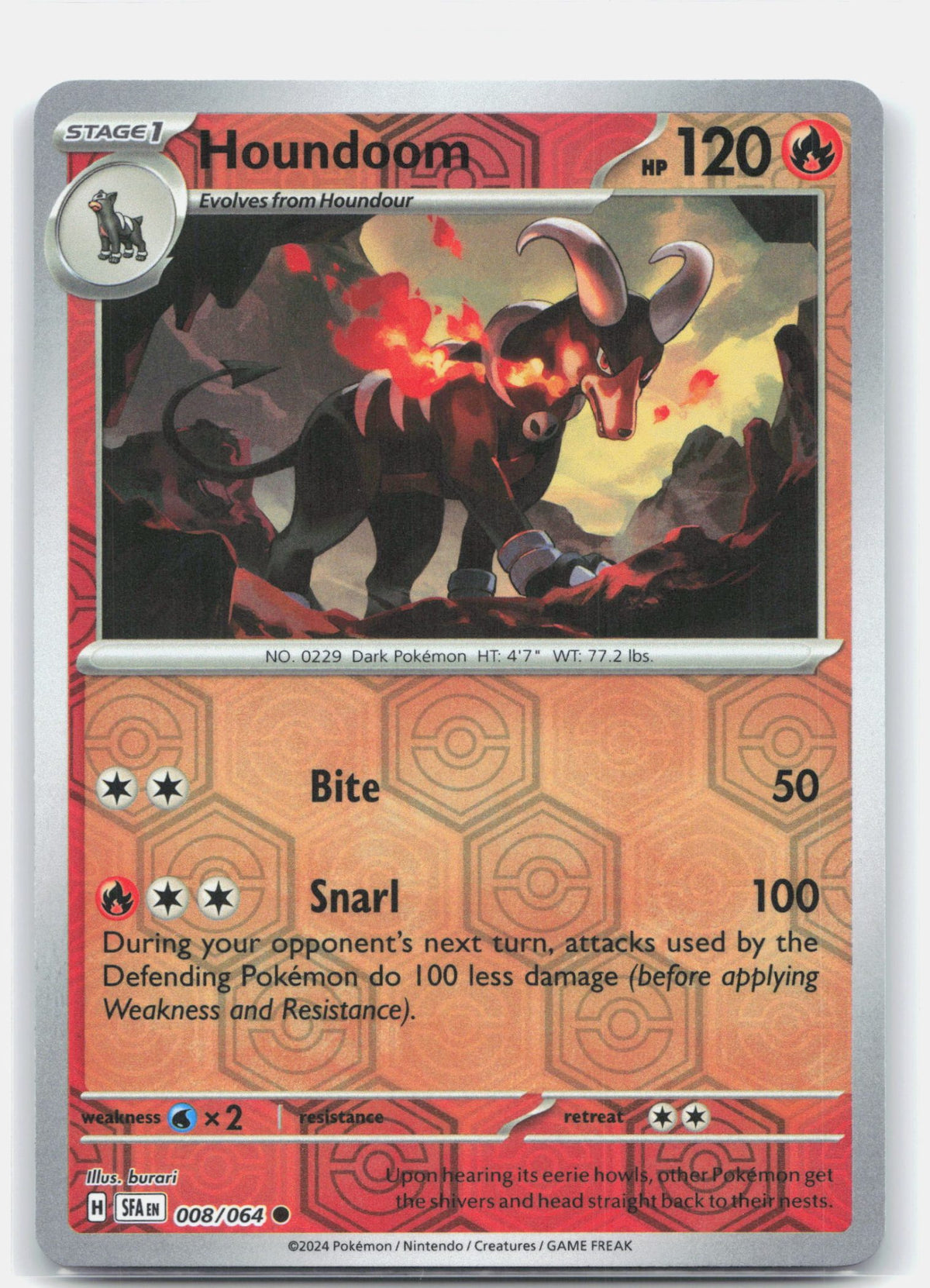 Houndoom - 008/064 | Near Mint