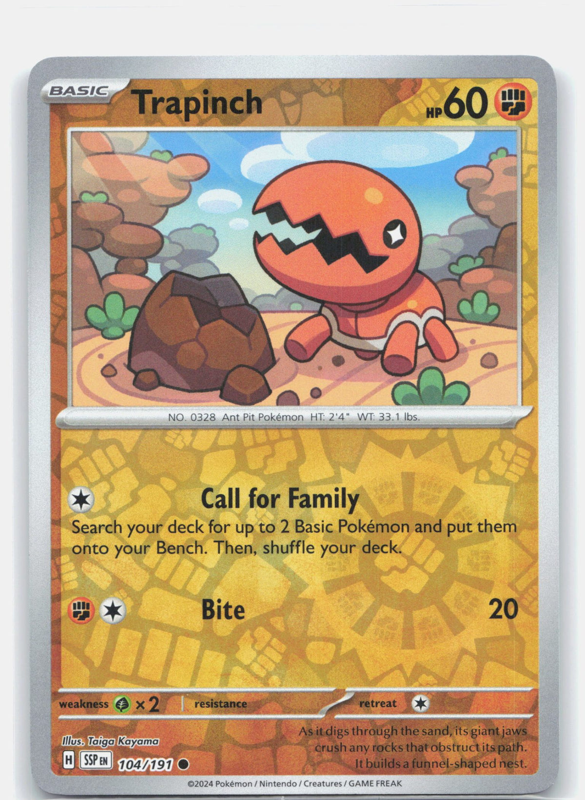Trapinch | Near Mint