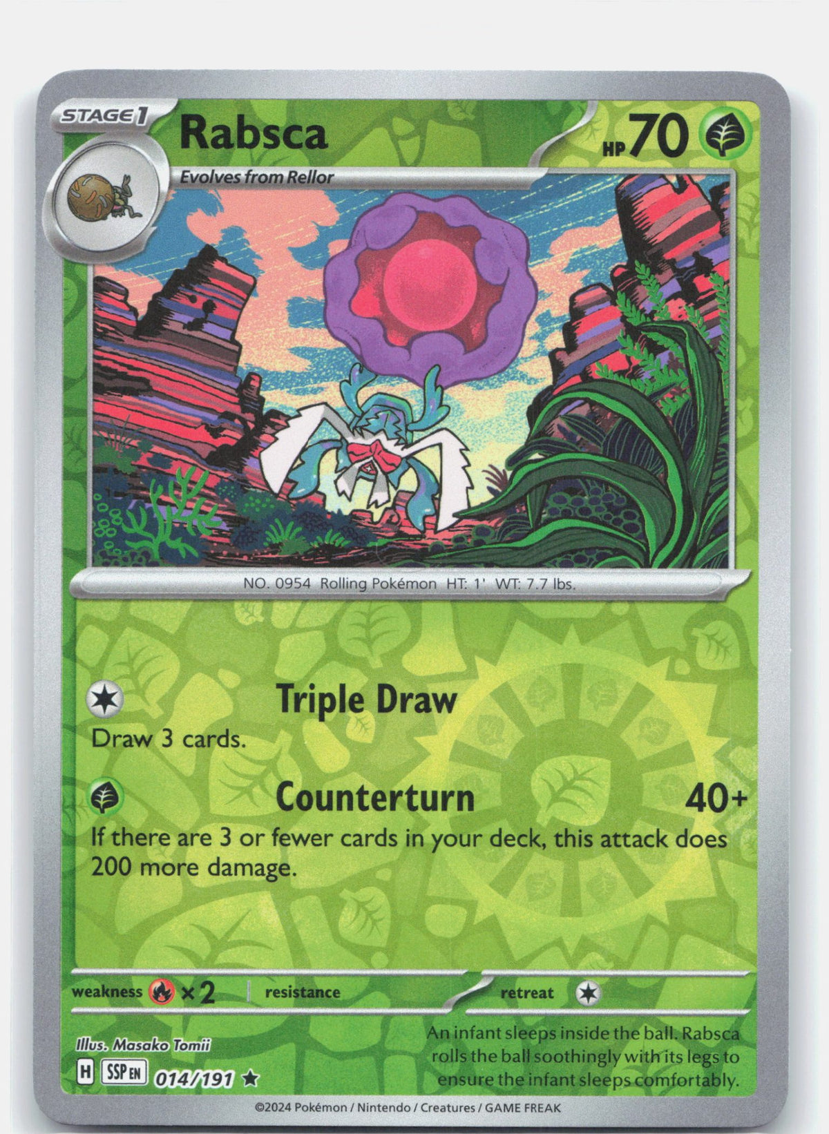 Rabsca 014 - SV08: Surging Sparks - Reverse Holofoil